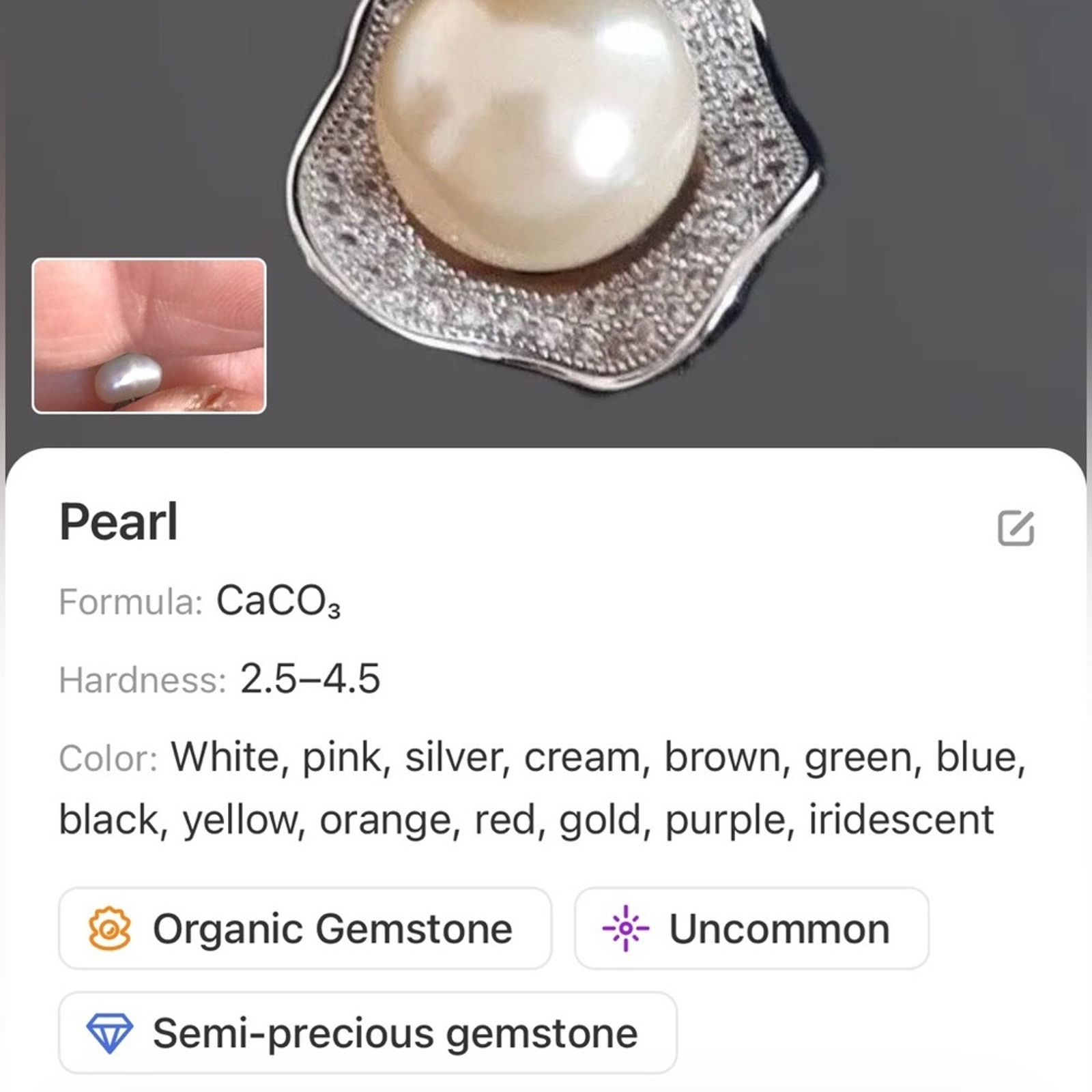 Handmade Handcrafted repurpose genuine stone pearl necklace Size ONE SIZE - 14 Thumbnail