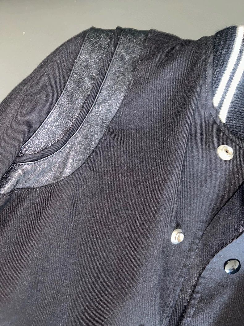 Saint Laurent Paris Saint Laurent Paris 2015 FW Darth Vader Baseball jacket Size XXS / US 00 / IT 34 - 2 Thumbnail