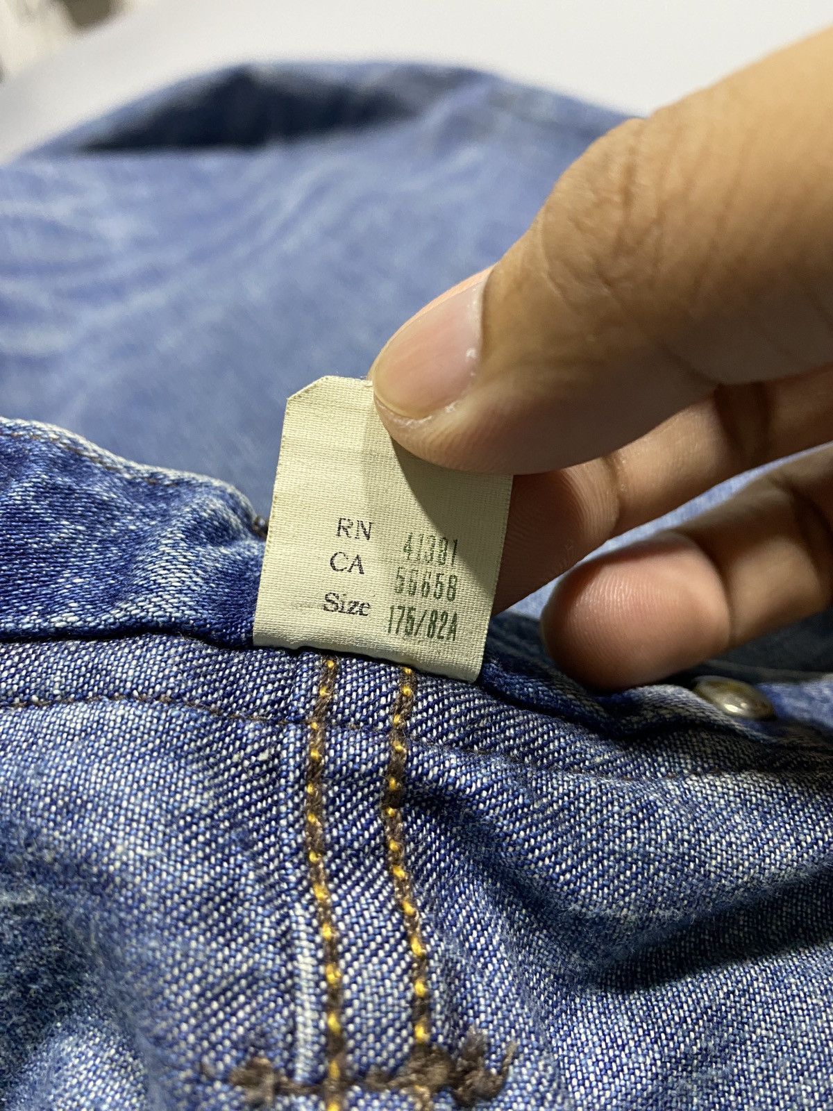 RRL Ralph Lauren carpenter Jeans Size US 32 / EU 48 - 17 Thumbnail