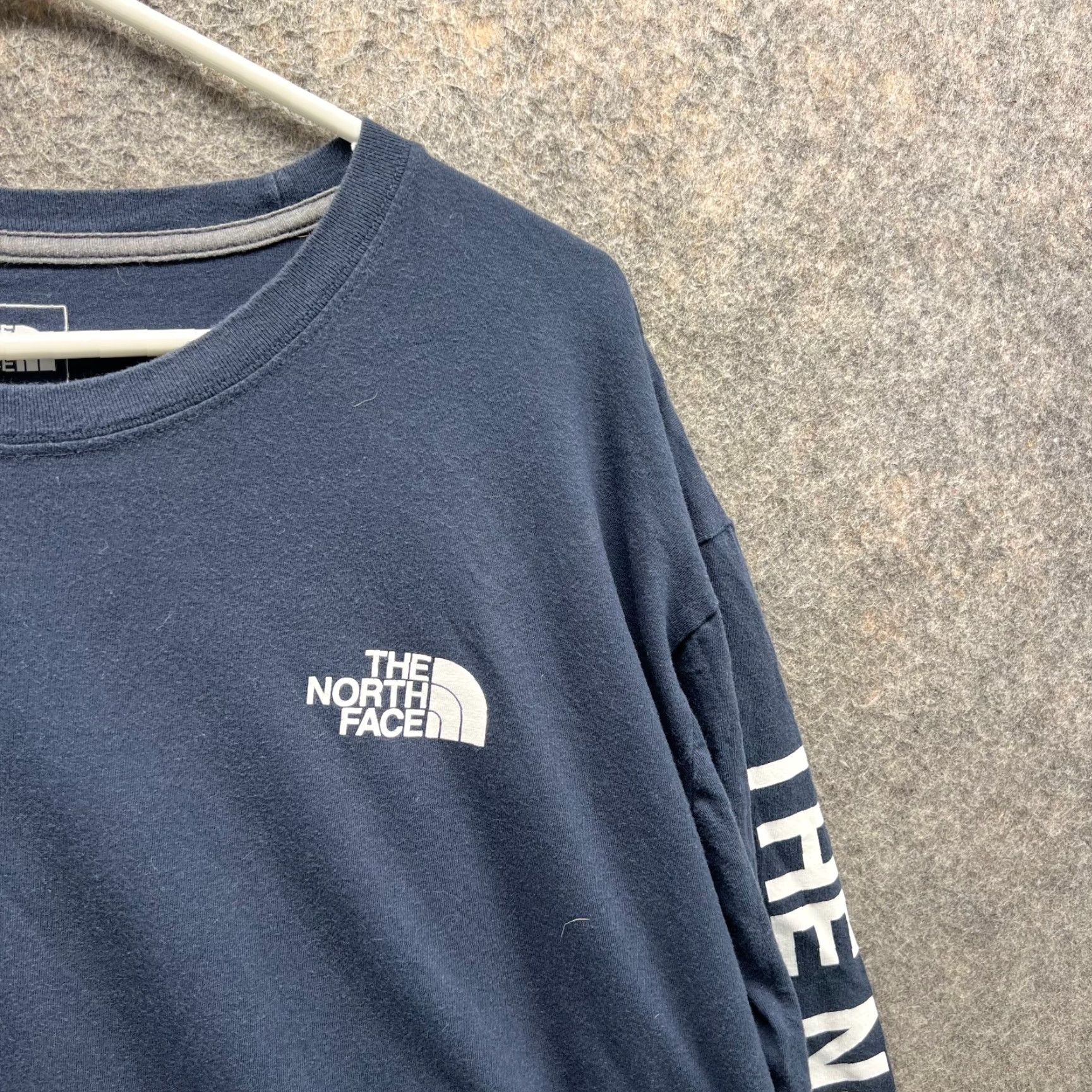 The North Face The North Face Shirt Men 2XL Blue Crew Neck Long Sleeve T-Shirt Logo Casual All Seasons Regular Fit Men Size US XXL / EU 58 / 5 - 5 Thumbnail