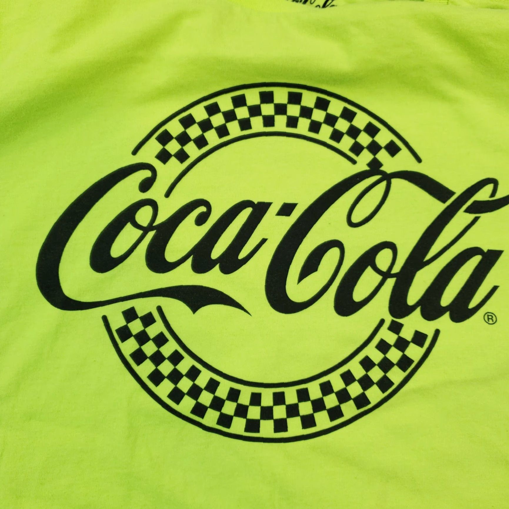 Vintage Coca Cola Long Sleeve Crew Neck Shirt Mens 2XL Yellow Cotton Casual Size US XXL / EU 58 / 5 - 6 Thumbnail