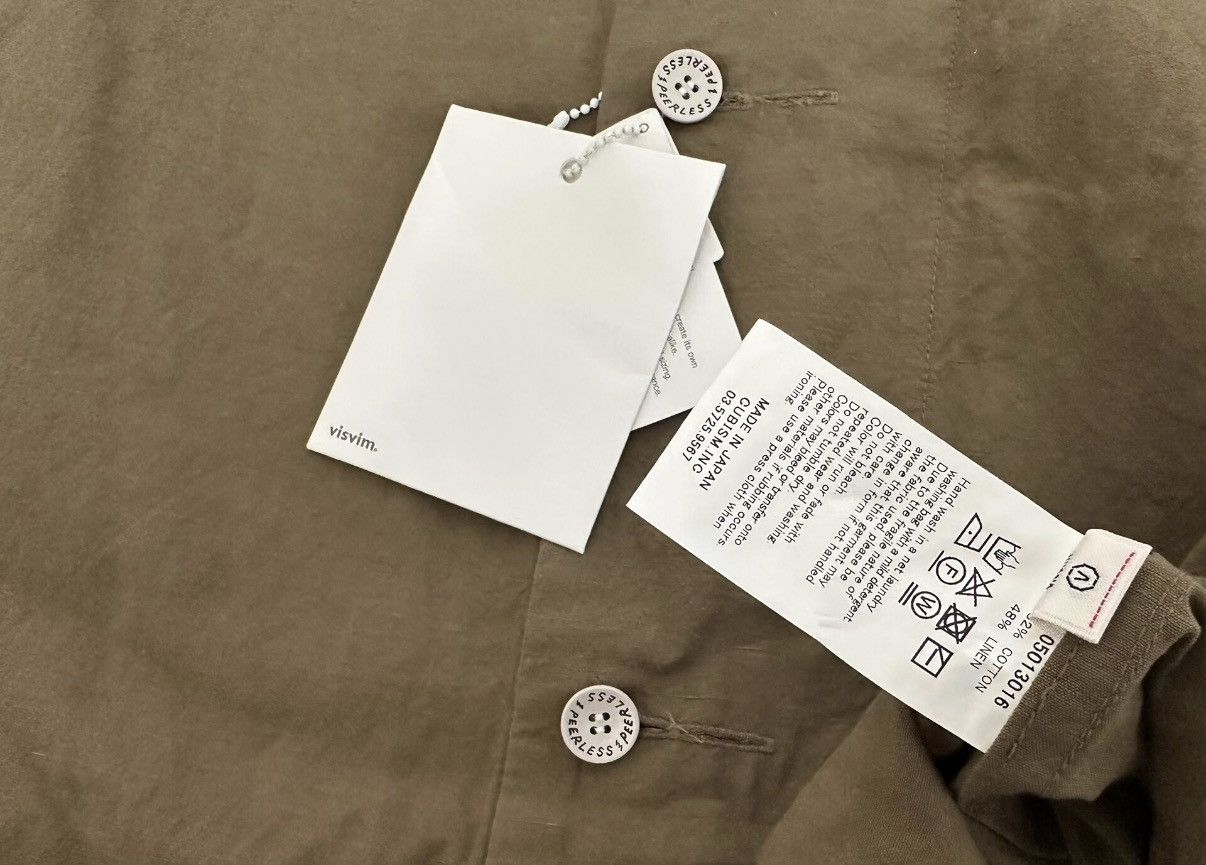 Visvim VISVIM GREASE MONKEY COAT (C/LI), 18AW, trench coat Size US M / EU 48-50 / 2 - 3 Thumbnail