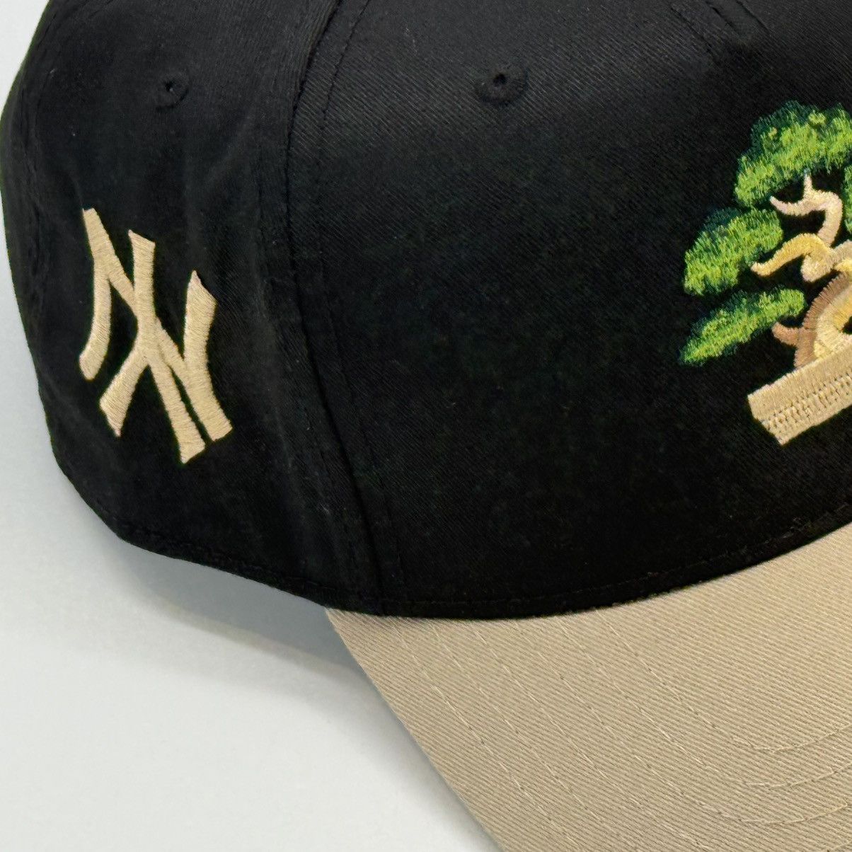 Japanese Brand New York Bonsai Tree Black and Khaki Snapback Size ONE SIZE - 7 Thumbnail