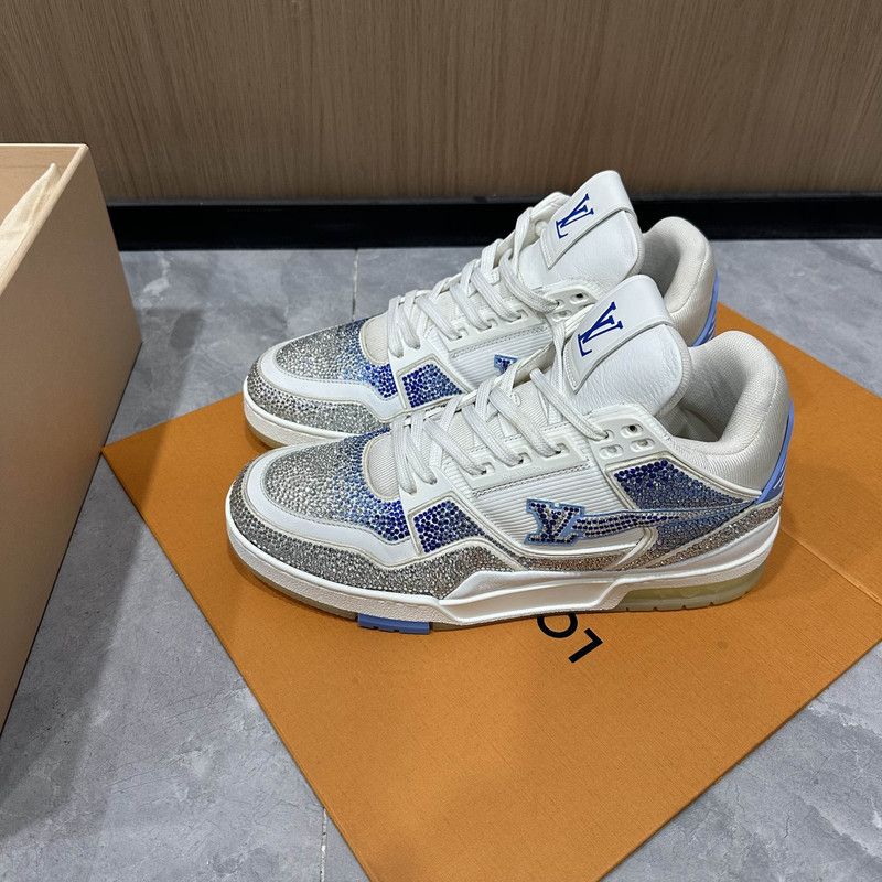 Louis Vuitton Louis Vuitton Colorful Trainer Sneakers for Men 0079 Size US 7.5 / EU 40-41 - 1 Thumbnail