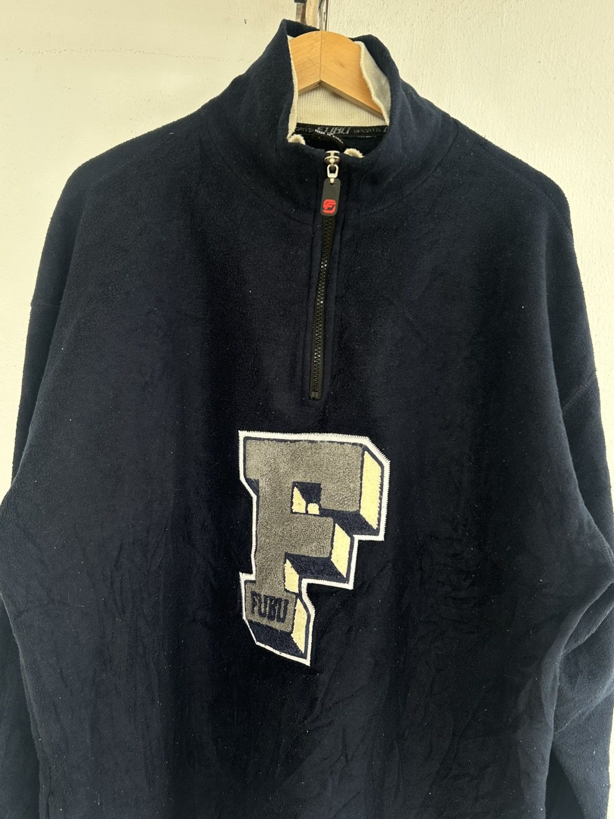 Fubu Fubu Sweater Halfzip Fronthit Blue Size US XL / EU 56 / 4 - 4 Thumbnail