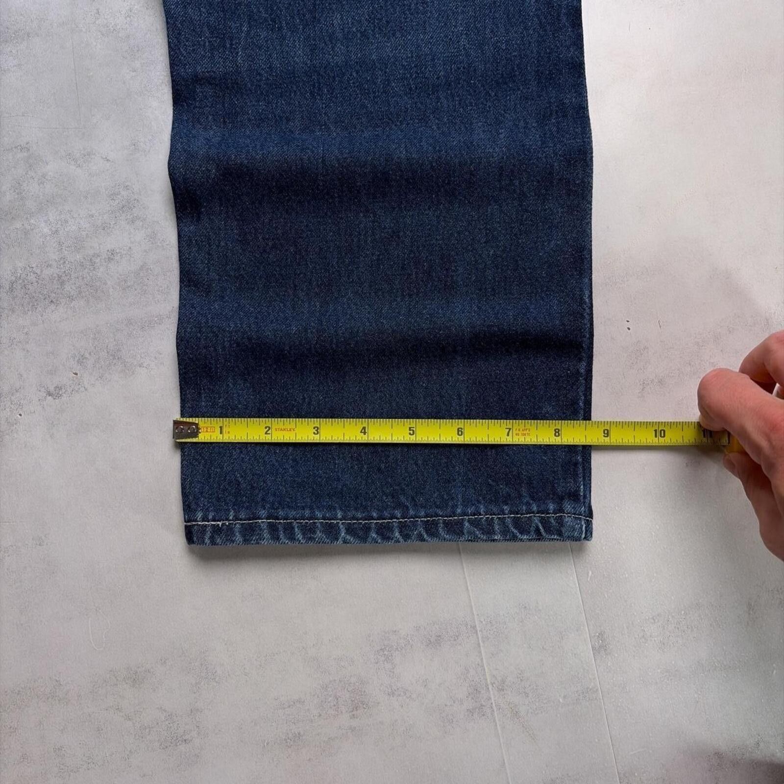 Levi's Y2K Blue Levi’s Silvertab Straight Denim Jeans Size US 34 / EU 50 - 8 Thumbnail