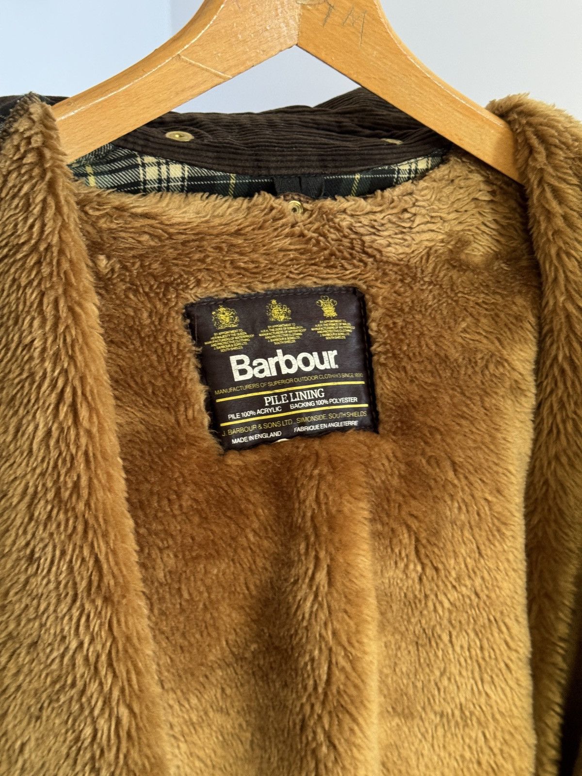 Barbour Vintage 90’s Barbour A200 Border Jacket Full Set Size US XL / EU 56 / 4 - 12 Thumbnail