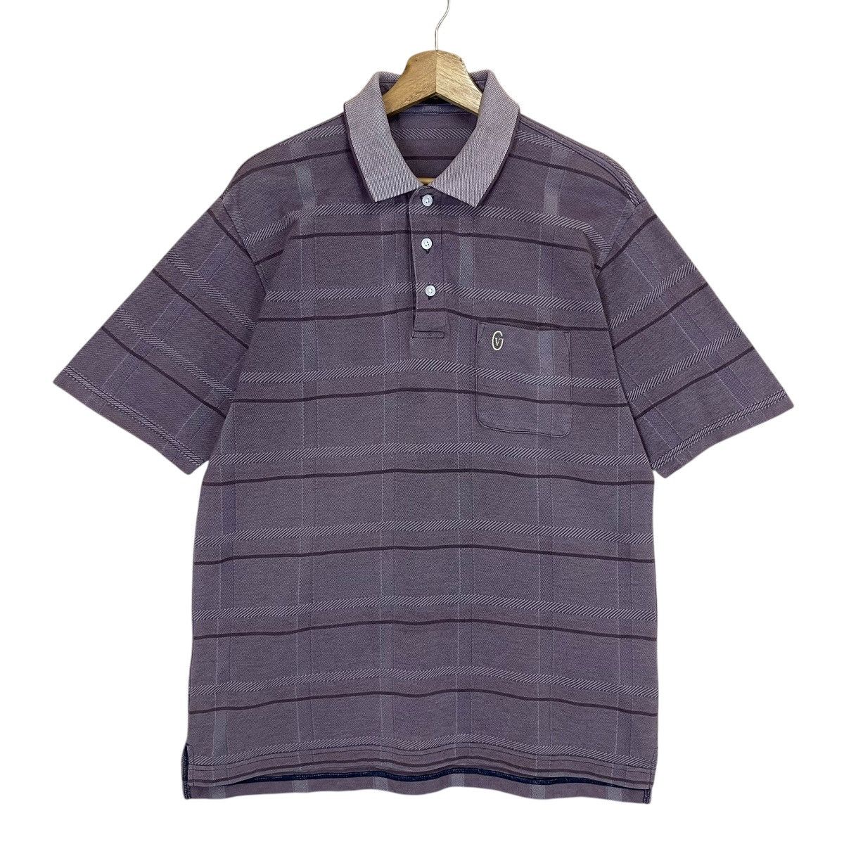 Japanese Brand Vintage 90’s Gianni Valentino Collar Shirts Size M Size US L / EU 52-54 / 3 - 1 Thumbnail