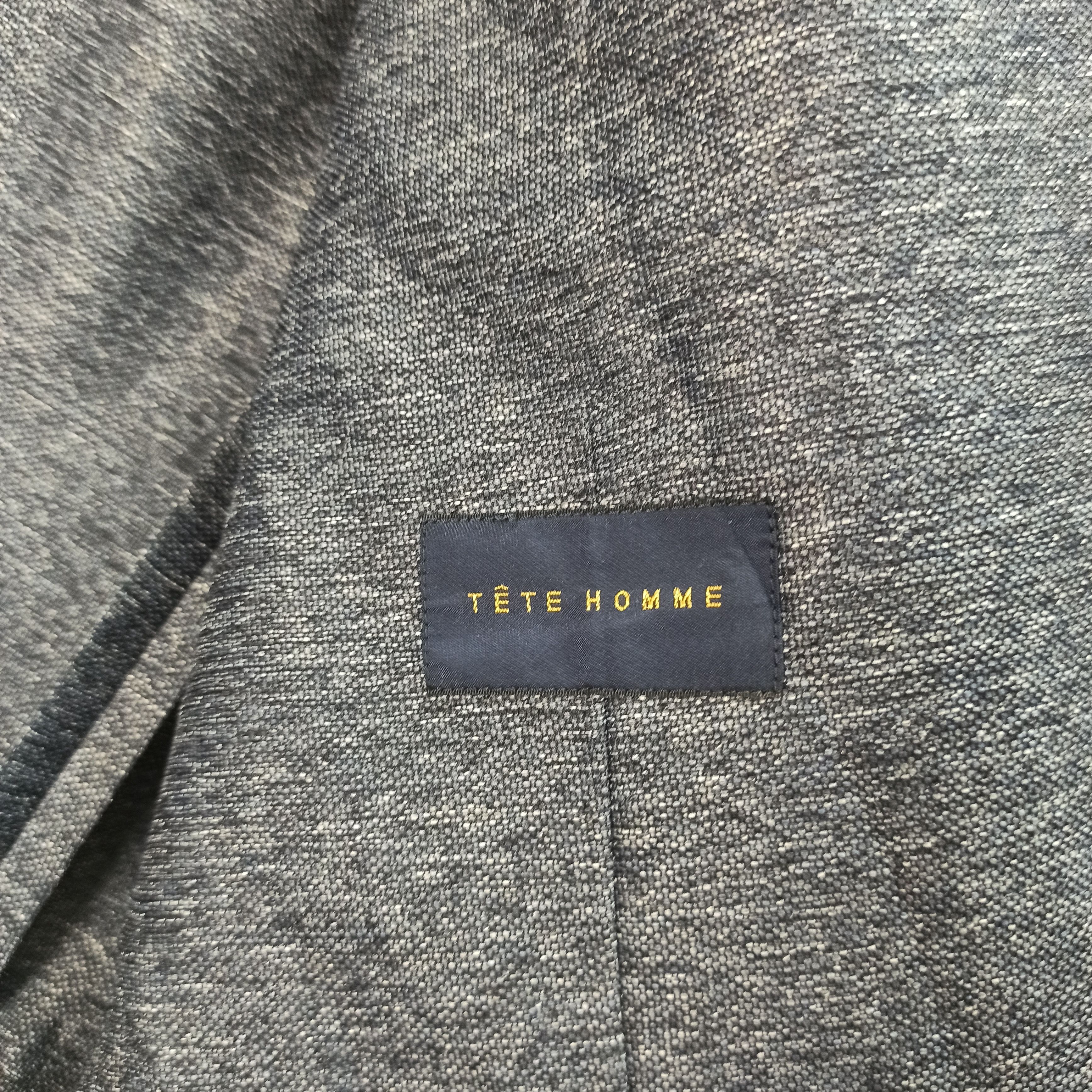 Issey Miyake Rare TETE HOMME Blazer Coat /Issey Miyake/ Size 42L - 10 Thumbnail