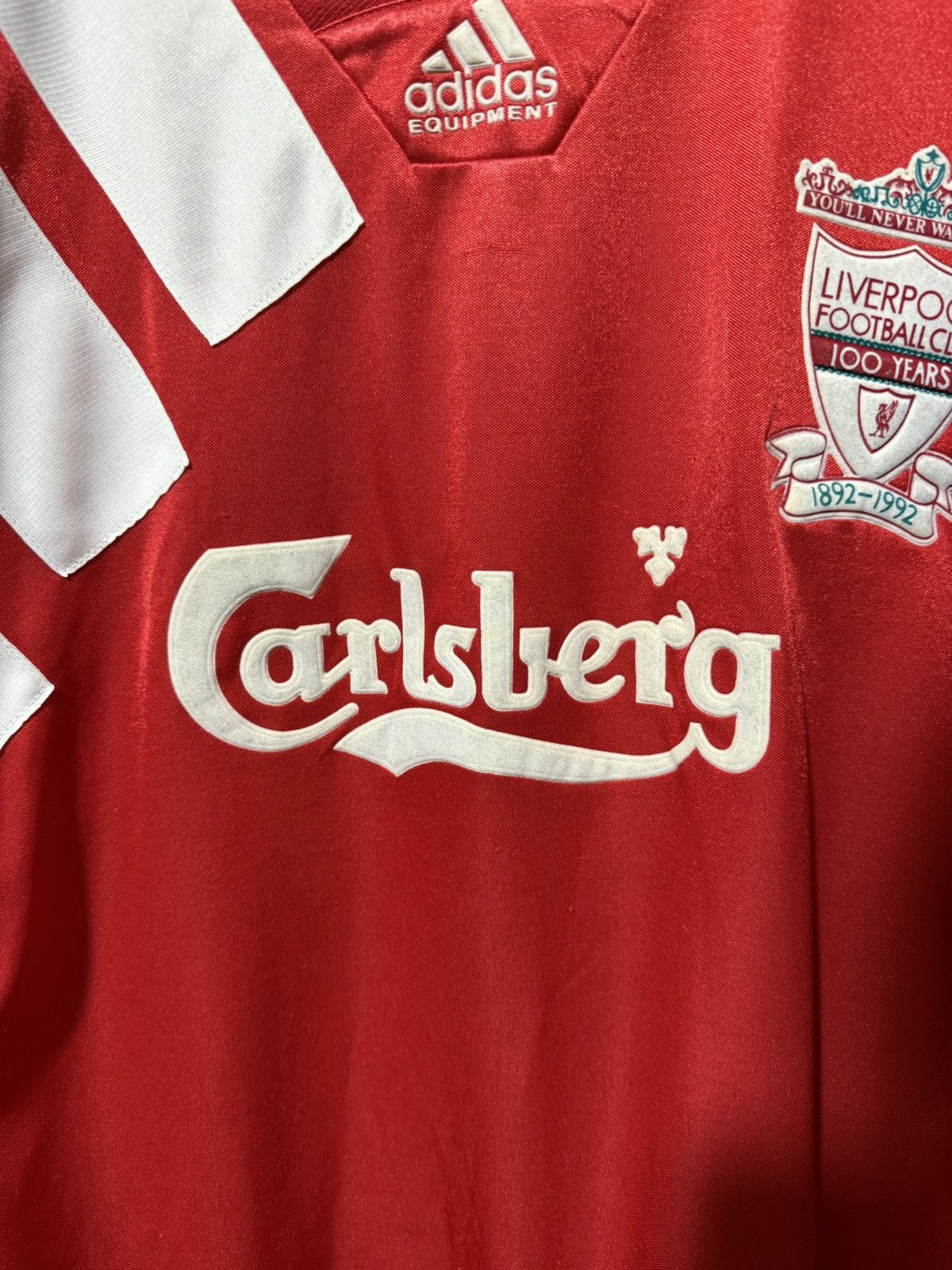 Adidas Adidas Liverpool 1992 1993 Home Soccer Jersey Size 42-44 Size US XL / EU 56 / 4 - 6 Thumbnail