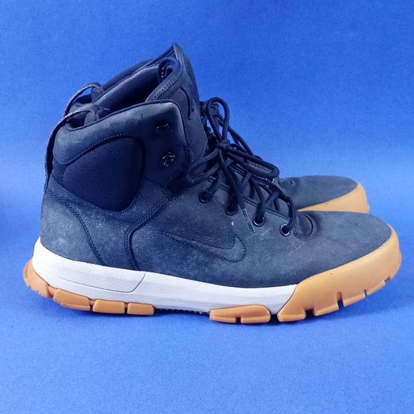 Nike ACG Nike Air Nevist 6 ACG Men s Navy Blue Boots 454402 400 Grailed