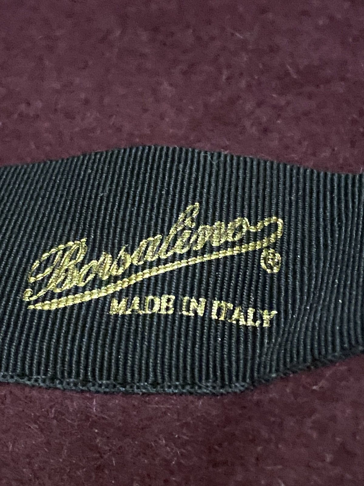 Borsalino × Handmade × Hat Club VINTAGE BORSALINO HANDMADE FUR PELT WOOL HAT Size ONE SIZE - 7 Thumbnail