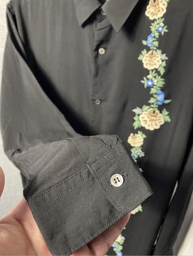 Japanese Brand × Yohji Yamamoto Rare Y's Yohji Yamamoto flower pattern oversized shirt Size US L / EU 52-54 / 3 - 6 Thumbnail