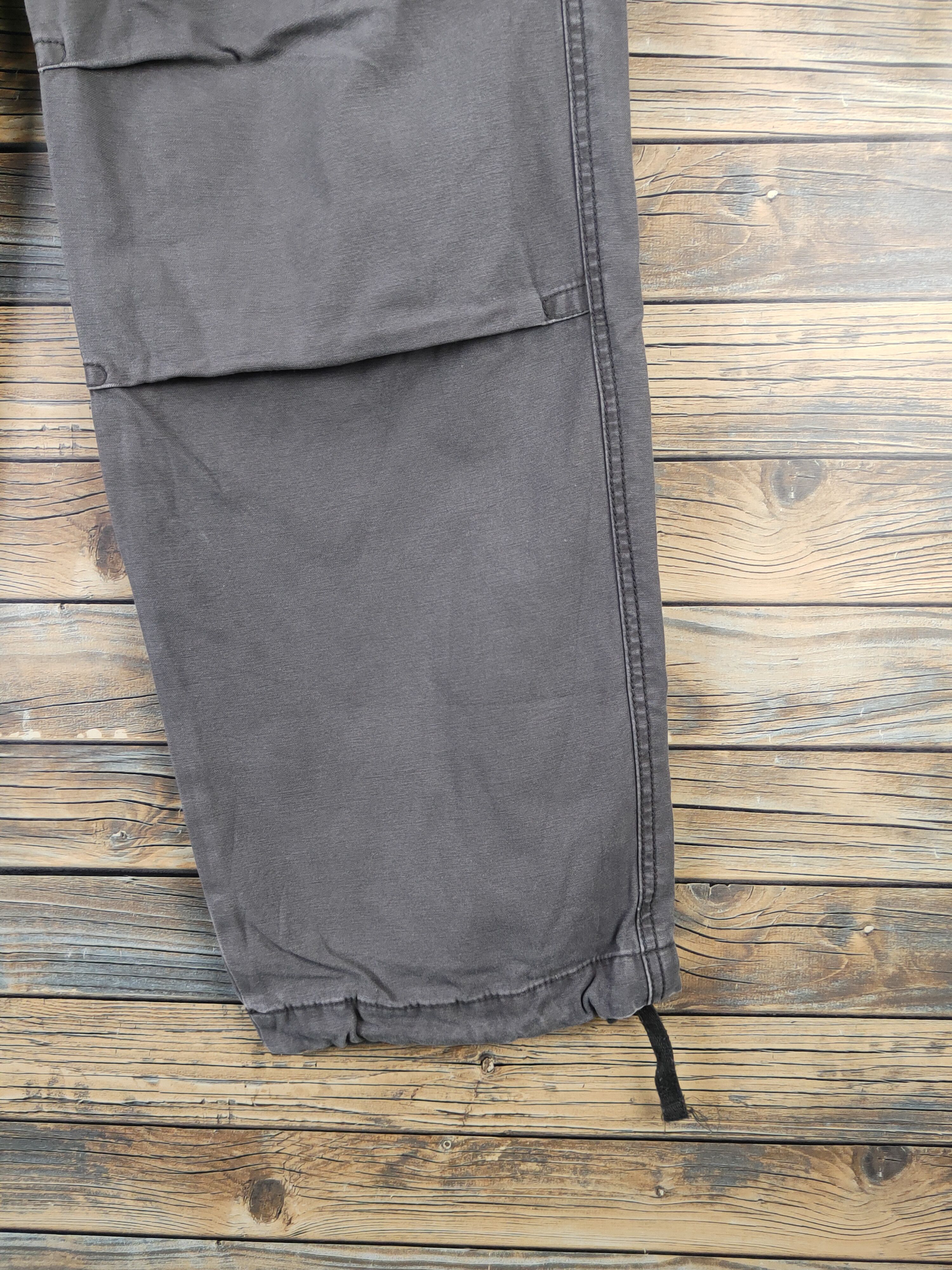 Japanese Brand DLL Vache Dark Gray Multipocket Cargo Pants #2433 Size US 32 / EU 48 - 6 Thumbnail