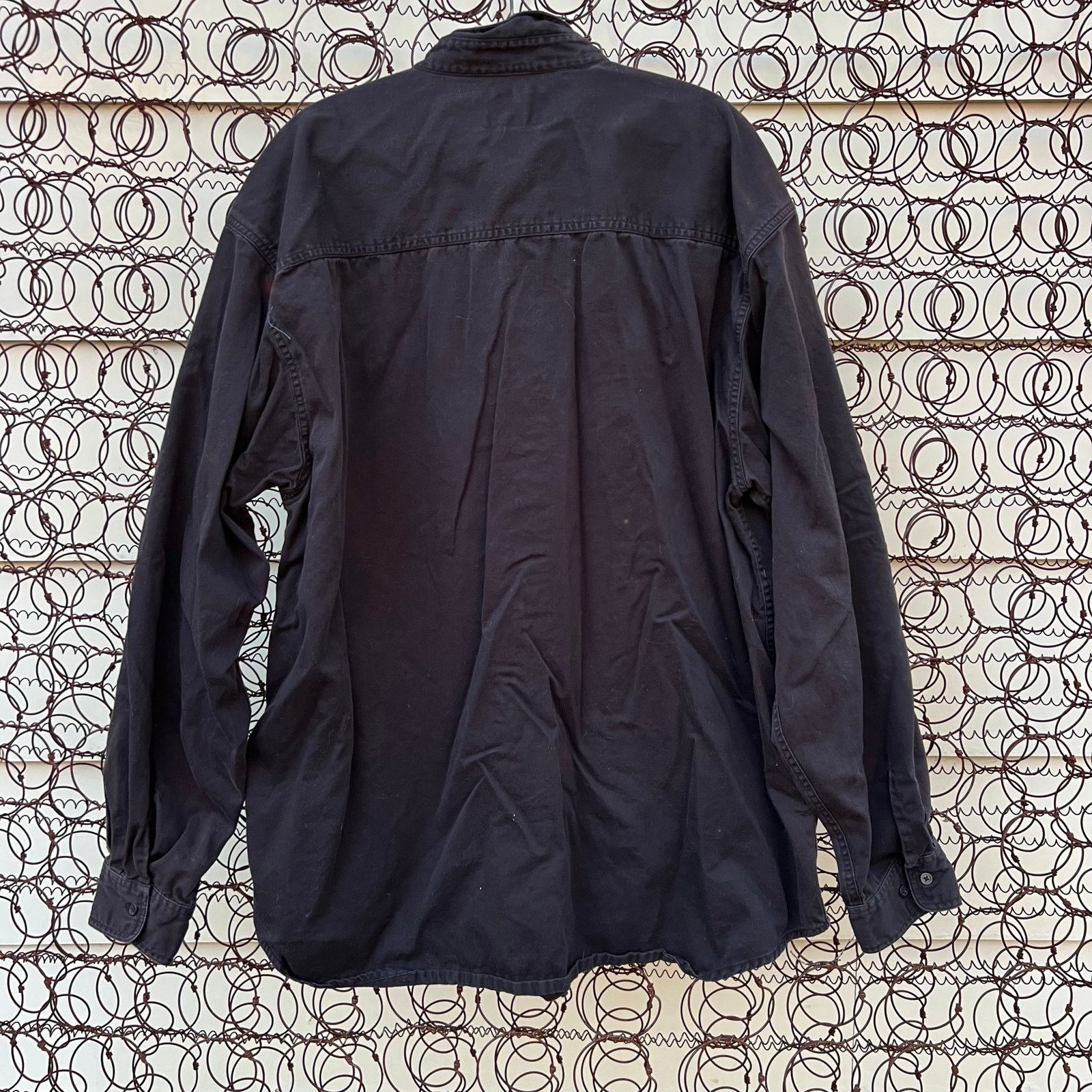 Harley Davidson Harley Davidson Black Long Sleeve Button Down Shirt 3XL TALL Size US XXL / EU 58 / 5 - 2 Thumbnail