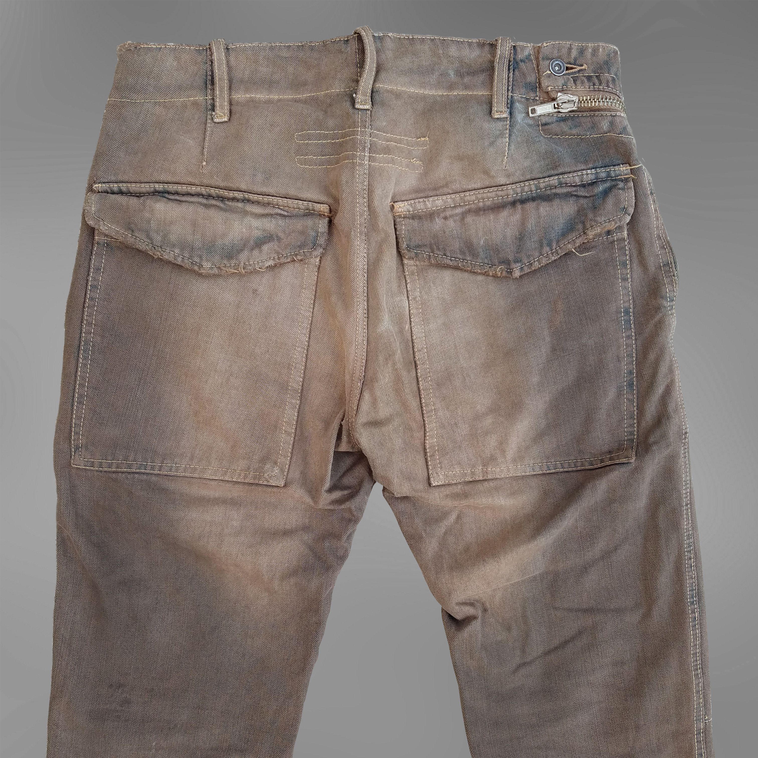 Rick Owens Drkshdw OG Aircut (Double Layered) Jeans Size US 31 - 3 Thumbnail