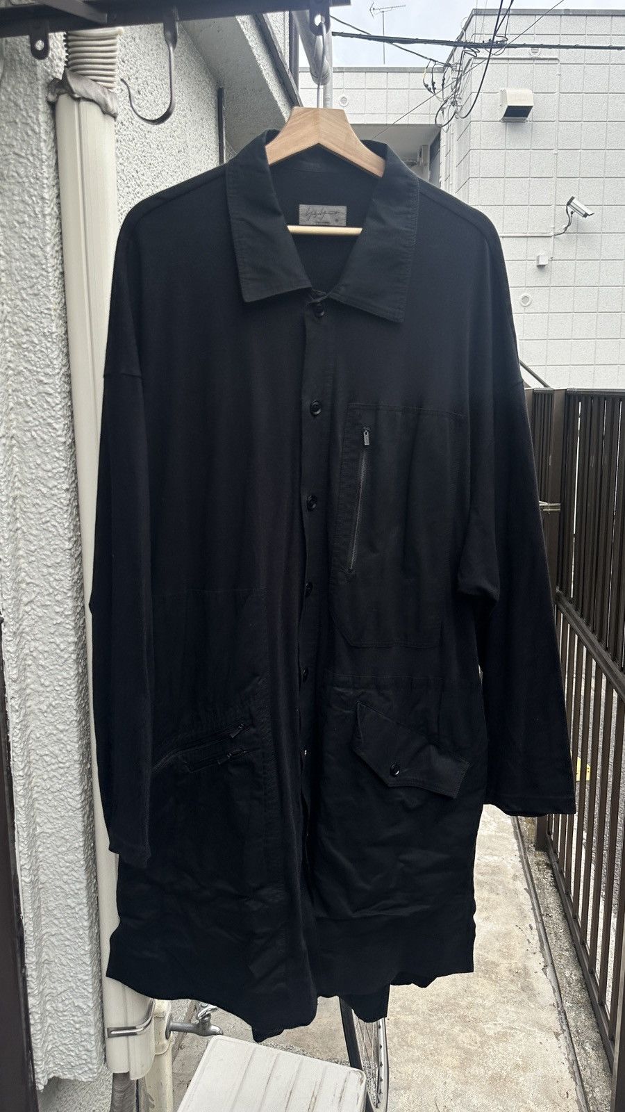 Yohji Yamamoto *final price* yyph 19ss india long shirt coat Size US L / EU 52-54 / 3 - 1 Thumbnail