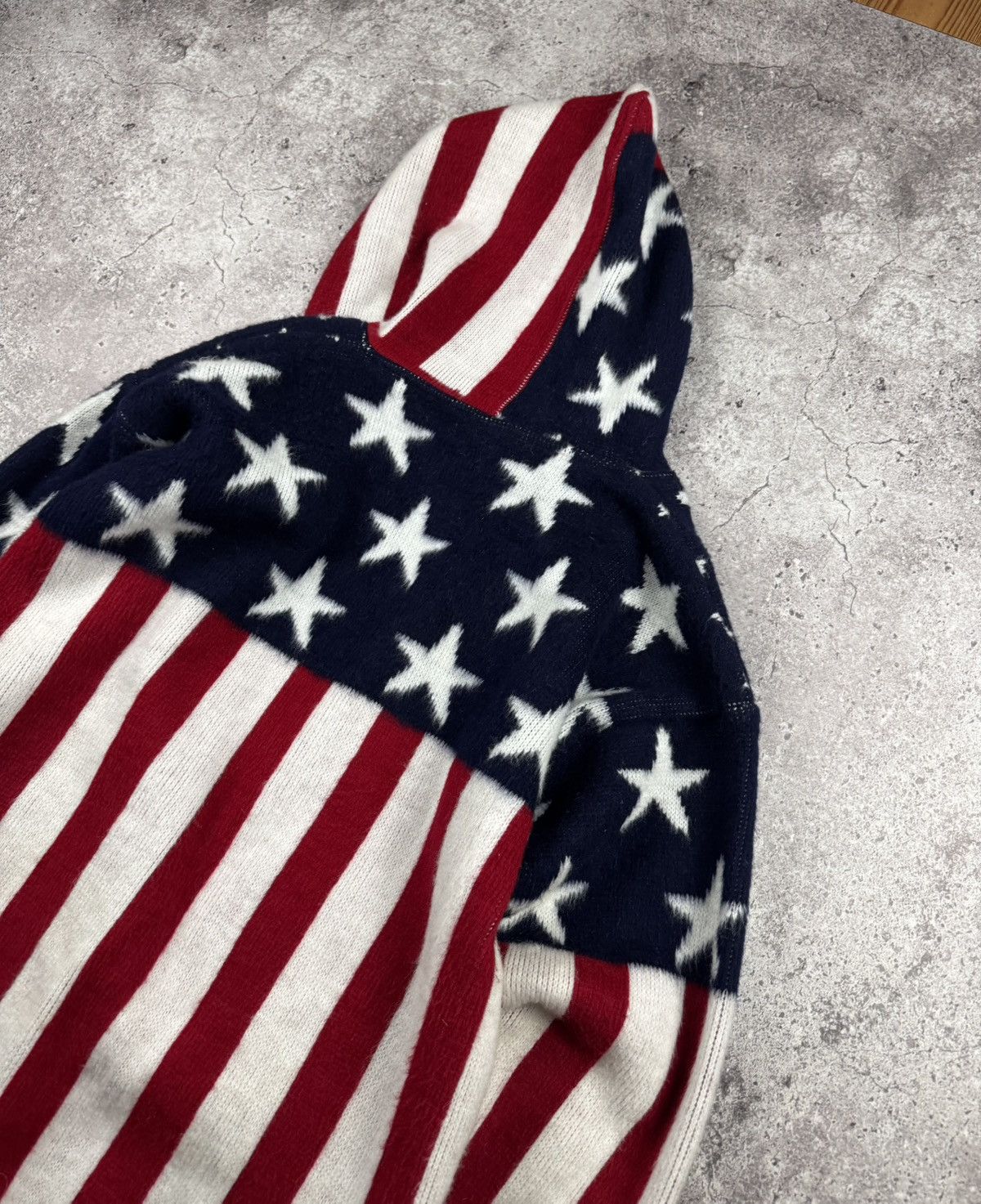 USA Olympics Vintage Tejidos Ruminahui Alpaca Wool Sweater Overprint Flag Size US M / EU 48-50 / 2 - 8 Thumbnail