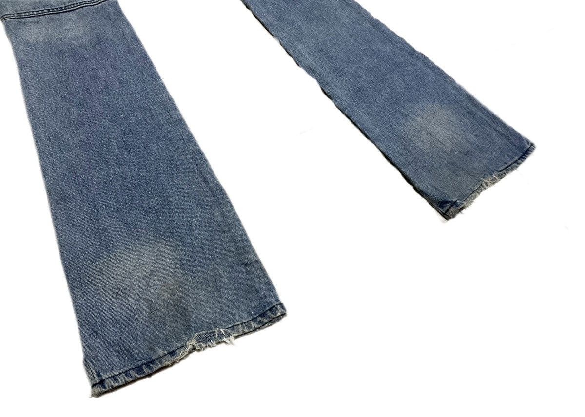 Hysteric Glamour × If Six Was Nine × Japanese Brand 🔥Sick Y2K Japanese Fleur Laces Up Flared Denim Size US 32 / EU 48 - 8 Thumbnail