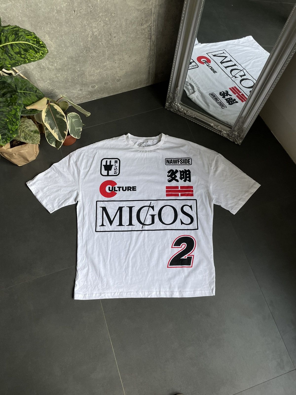 Band Tees Migos Culture Nawfside Tee 2 y2k Size US M / EU 48-50 / 2 - 3 Thumbnail