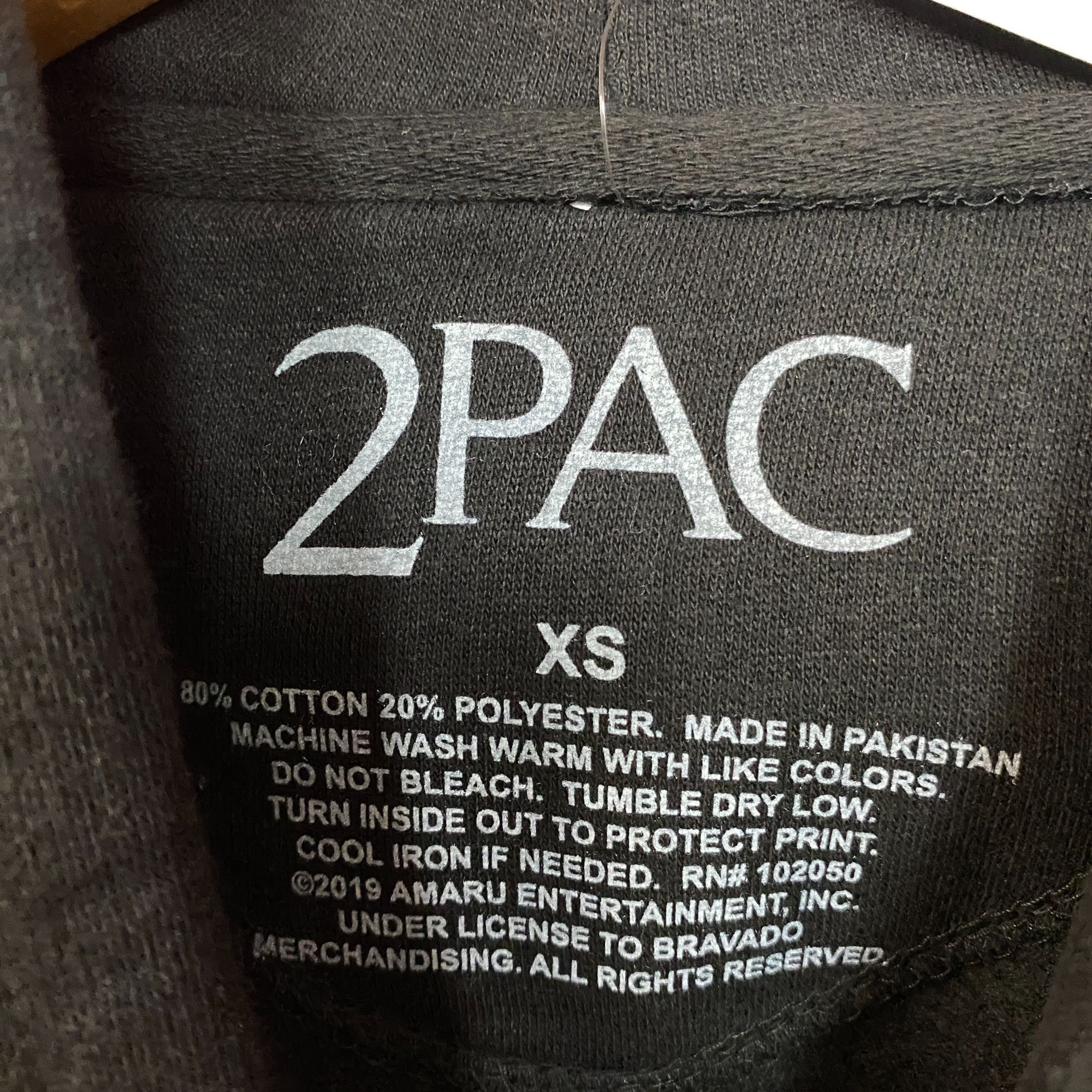 Rap Tees 2Pac All Eyez On Me Album Only God Can Judge Me Hoodie XS Size US XS / EU 42 / 0 - 4 Thumbnail