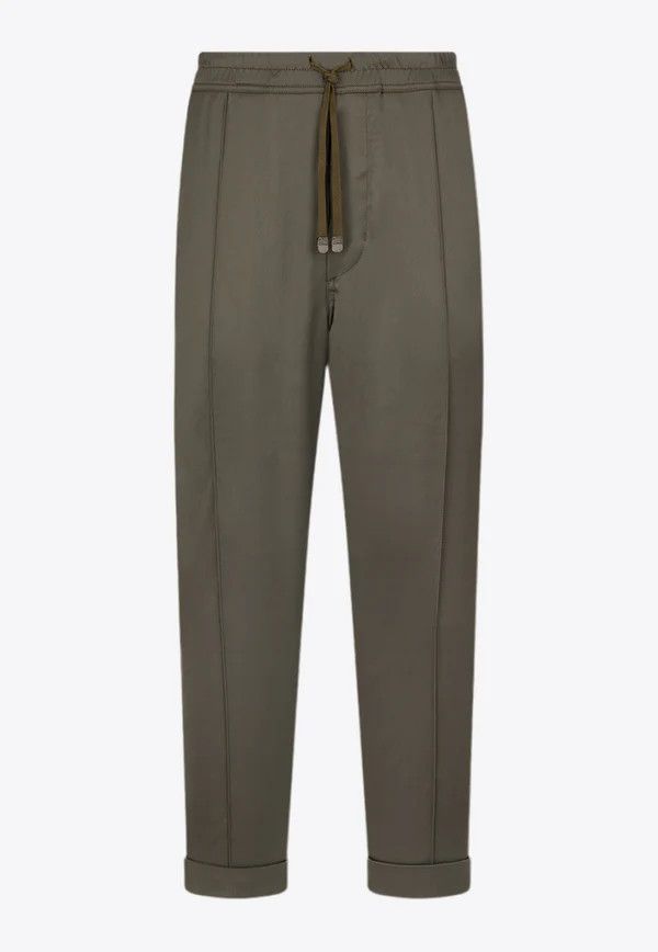 Tom Ford o1w1db10525 SJC004 Track Pant in Ebony Size US 38 / EU 54 - 1 Thumbnail