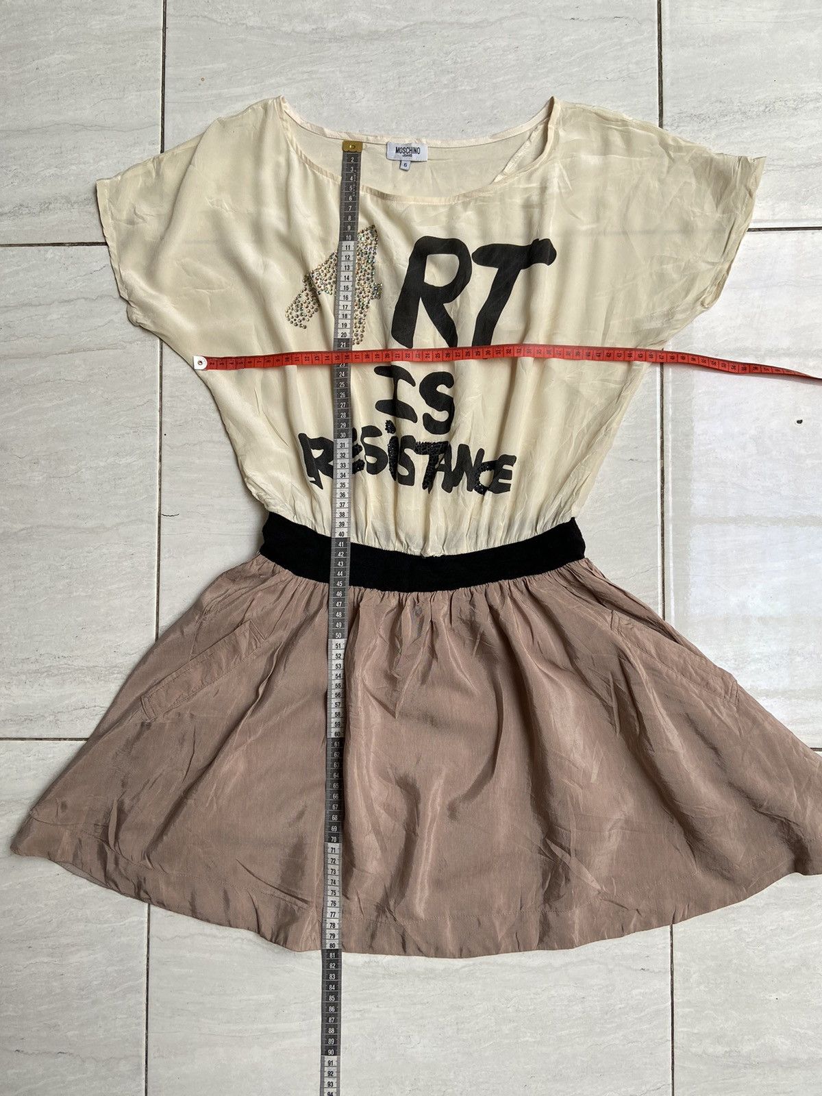 Moschino MOSCHINO JEANS Midi Dress Size XS / US 0-2 / IT 36-38 - 2 Thumbnail