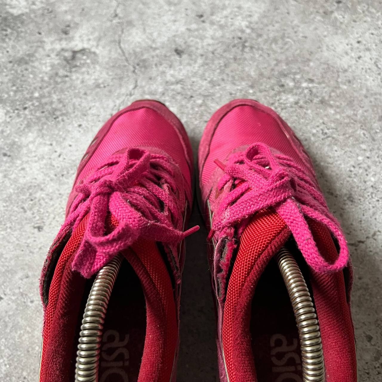 Asics Asics Gel Lyte 3 Pink Sports Running Sneakers Size US 7 / IT 37 - 3 Thumbnail