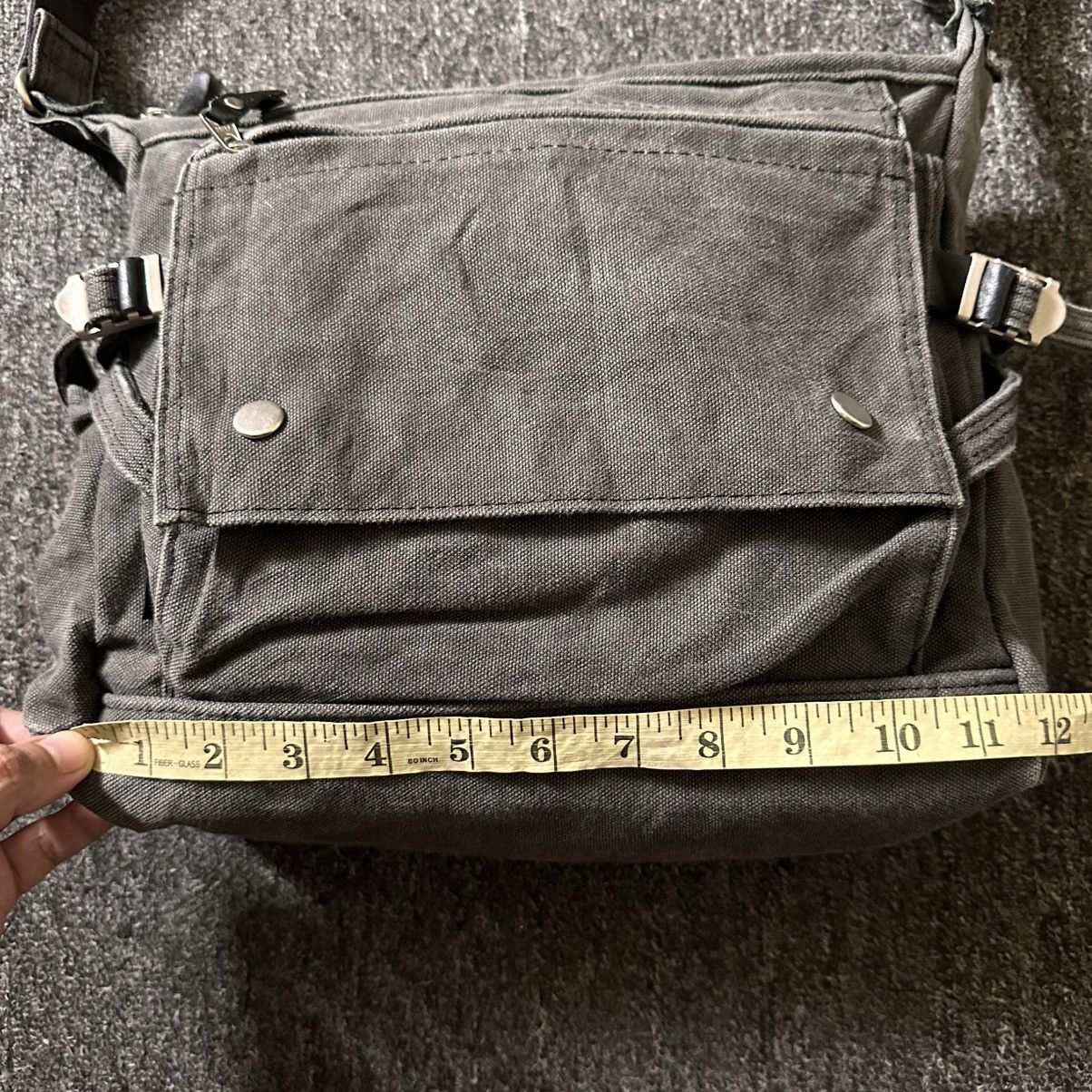 Japanese Brand BAGGY PORT JAPAN COTTON CANVAS CRROSSBODY BAG Size ONE SIZE - 12 Thumbnail