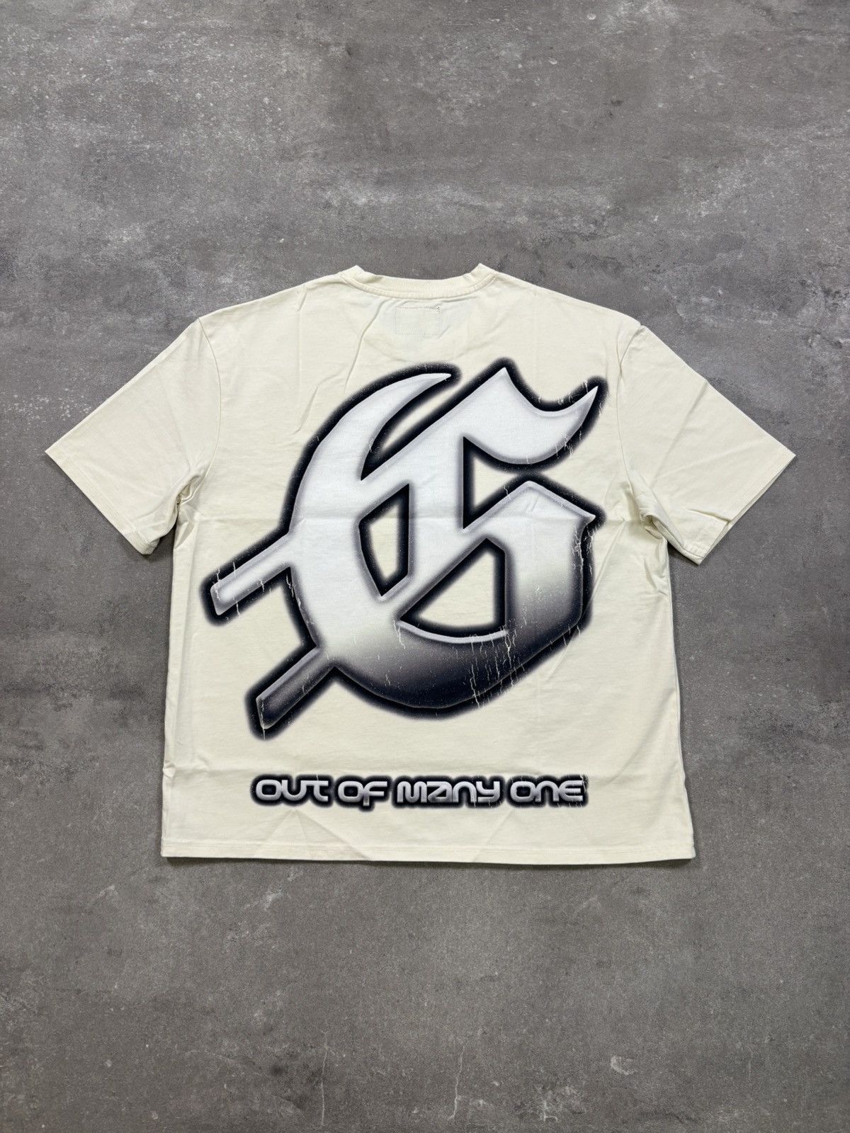 Godspeed Godspeed Sunken Liberty Tee, Bone Size US XL / EU 56 / 4 - 2 Thumbnail