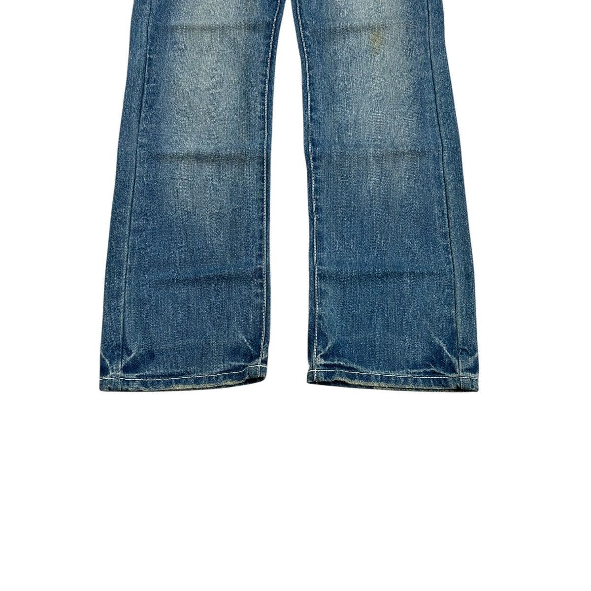 Japanese Brand Y2k Blue Moon Blue Jeans Art Jeans Size US 32 / EU 48 - 3 Thumbnail