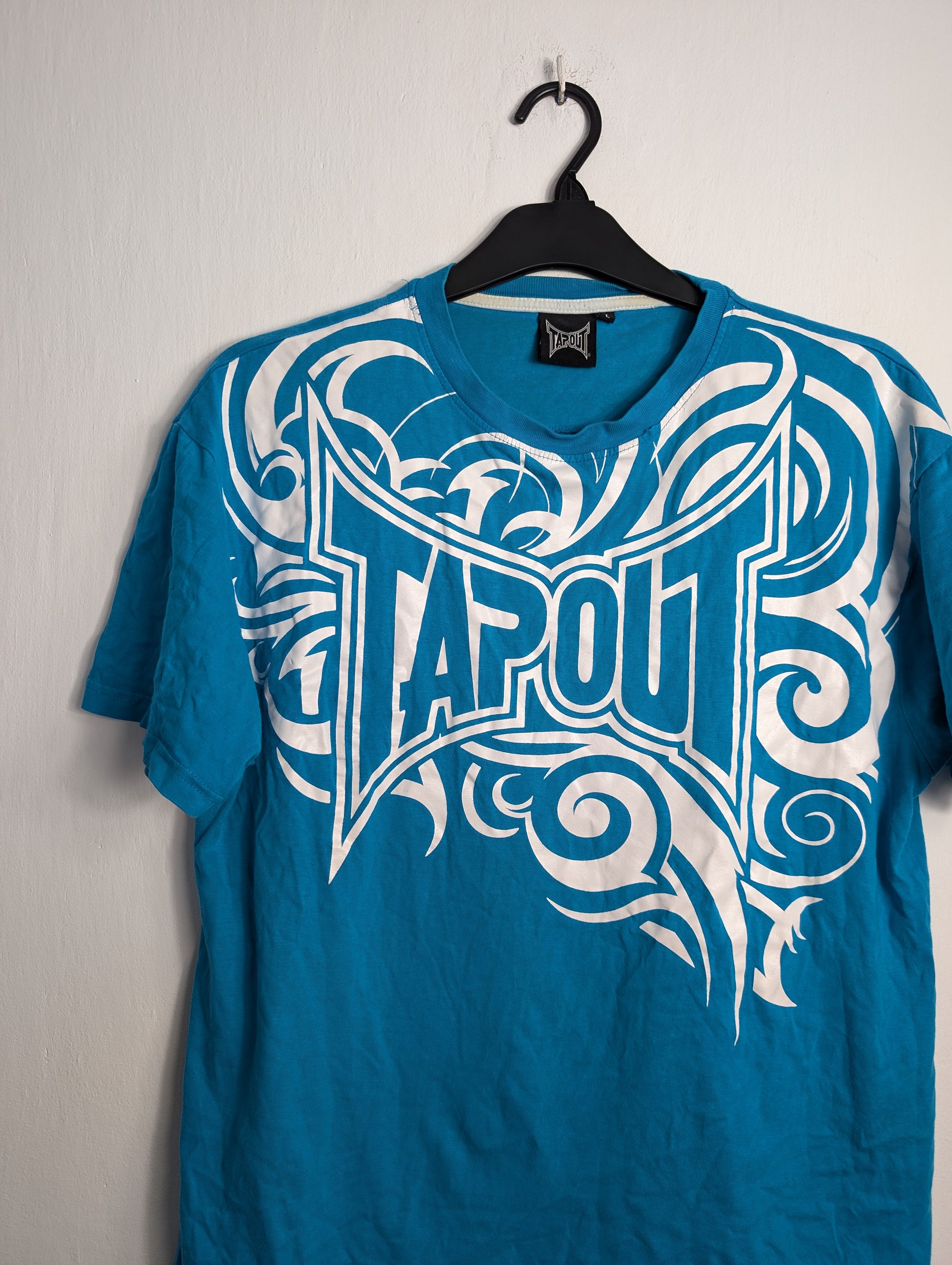 Tapout Vintage Tapout T-Shirt Blue Graphic MMA Y2K Cyber Sigilism Size US L / EU 52-54 / 3 - 2 Thumbnail