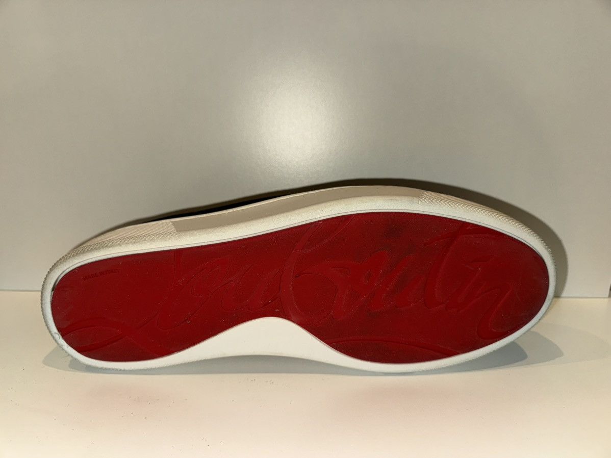 Christian Louboutin Christian Louboutin Men Black Suede Boat Shoes Size US 12 / EU 45 - 3 Thumbnail