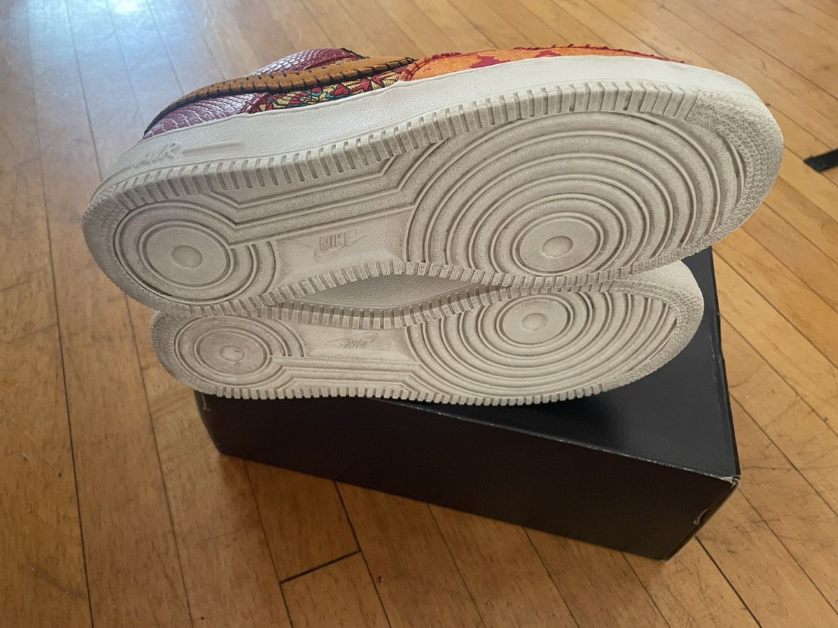 Nike Nike Air Force 1 Low Premium 2019 Chinese New Year Sneakers Size US 10.5 / EU 43-44 - 6 Thumbnail