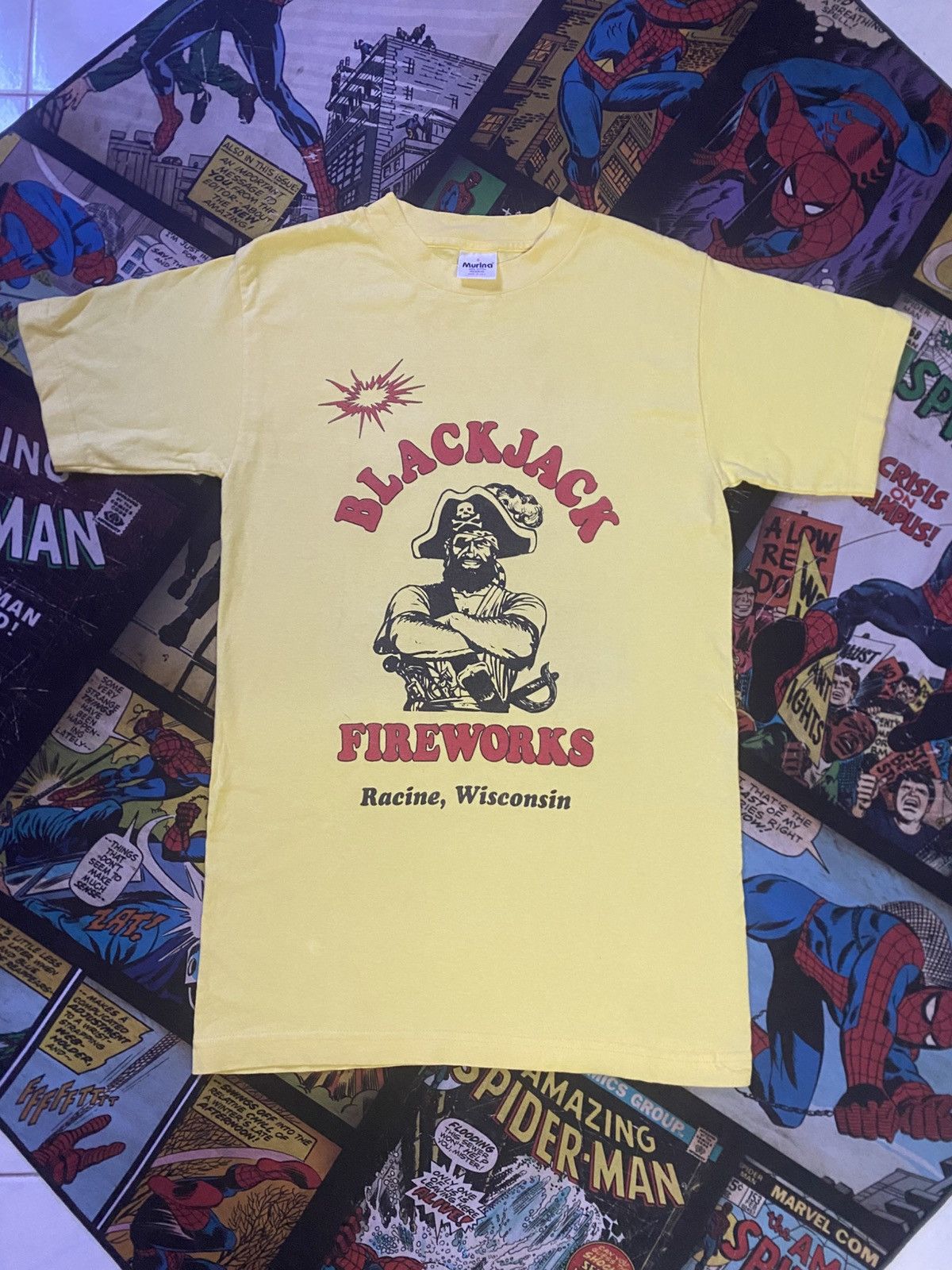 Other Black Jack Fireworks Vintage Size US S / EU 44-46 / 1 - 1 Thumbnail