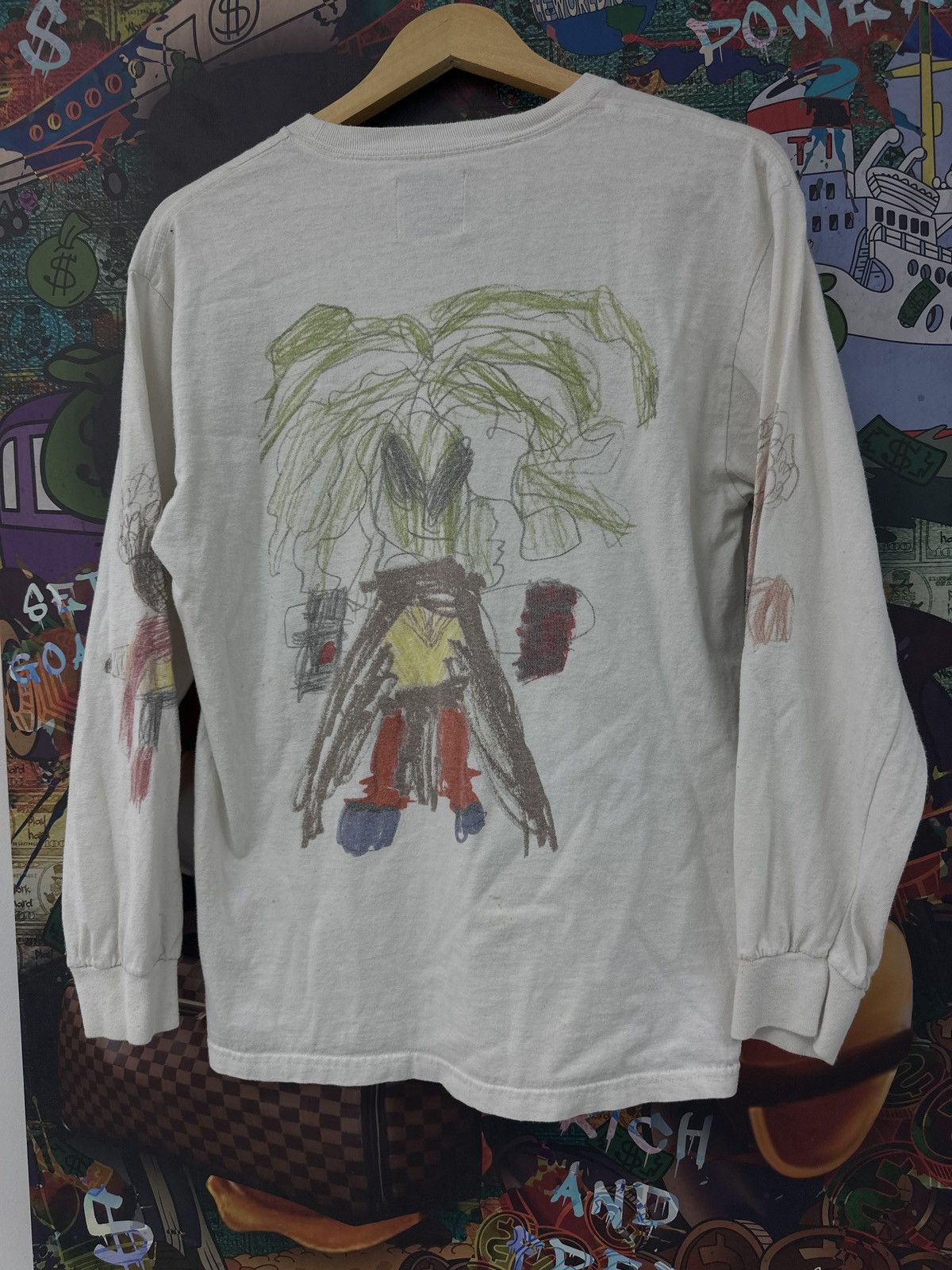 Gallery Dept. Gallery Dept Long Sleeve T Shirt I Am Sad I Miss My Friends Size US S / EU 44-46 / 1 - 1 Thumbnail