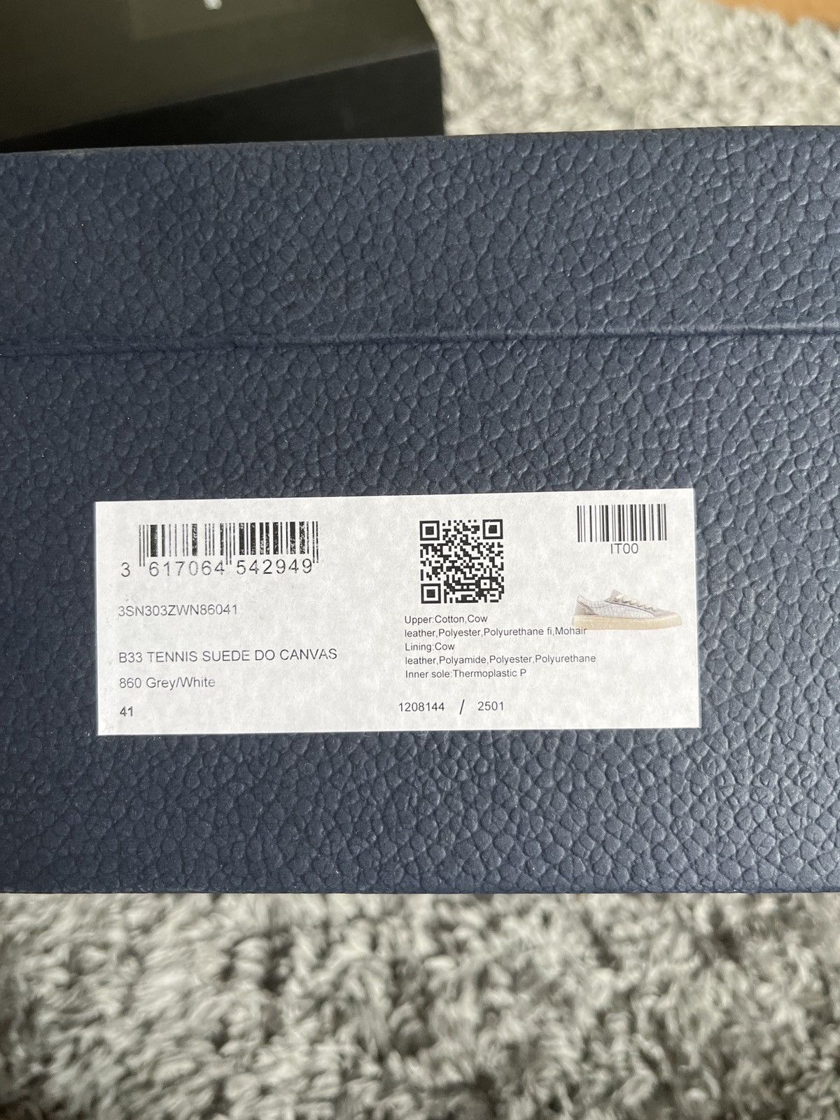 Christian Dior Monsieur × Dior Dior n33 grey white Size US 8 / EU 41 - 12 Thumbnail