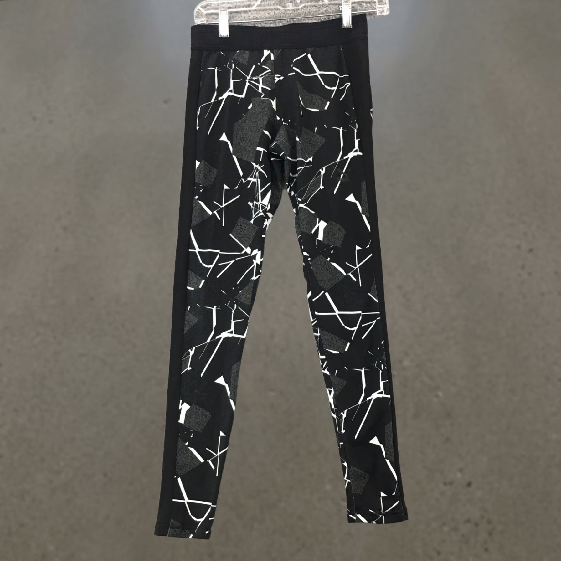 Puma PUMA Atheltic Printed Compression Leggings Womens Medium Black Pull On Mid Rise Size 32" / US 10 / IT 46 - 1 Thumbnail