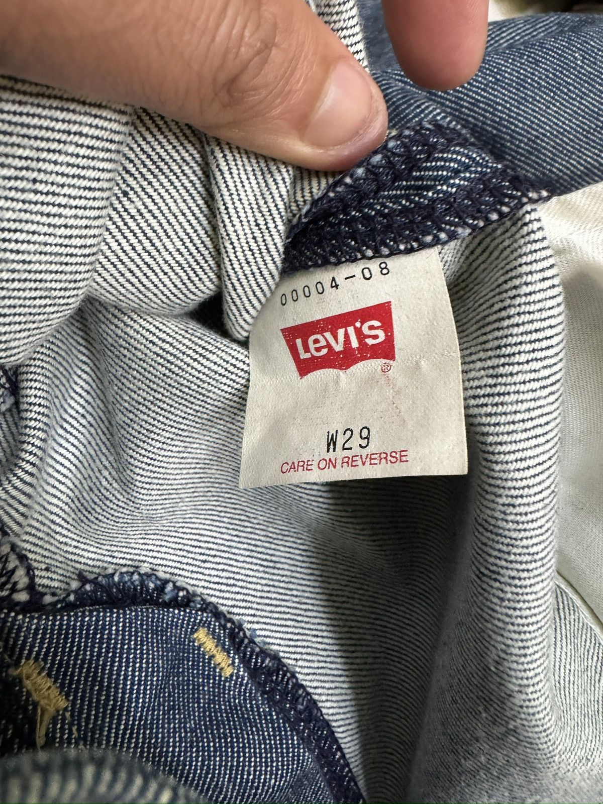 Levi's Levi’s Engineered Jeans Slim Twisted Seam Made in Japan Size US 26 / EU 42 - 15 Thumbnail