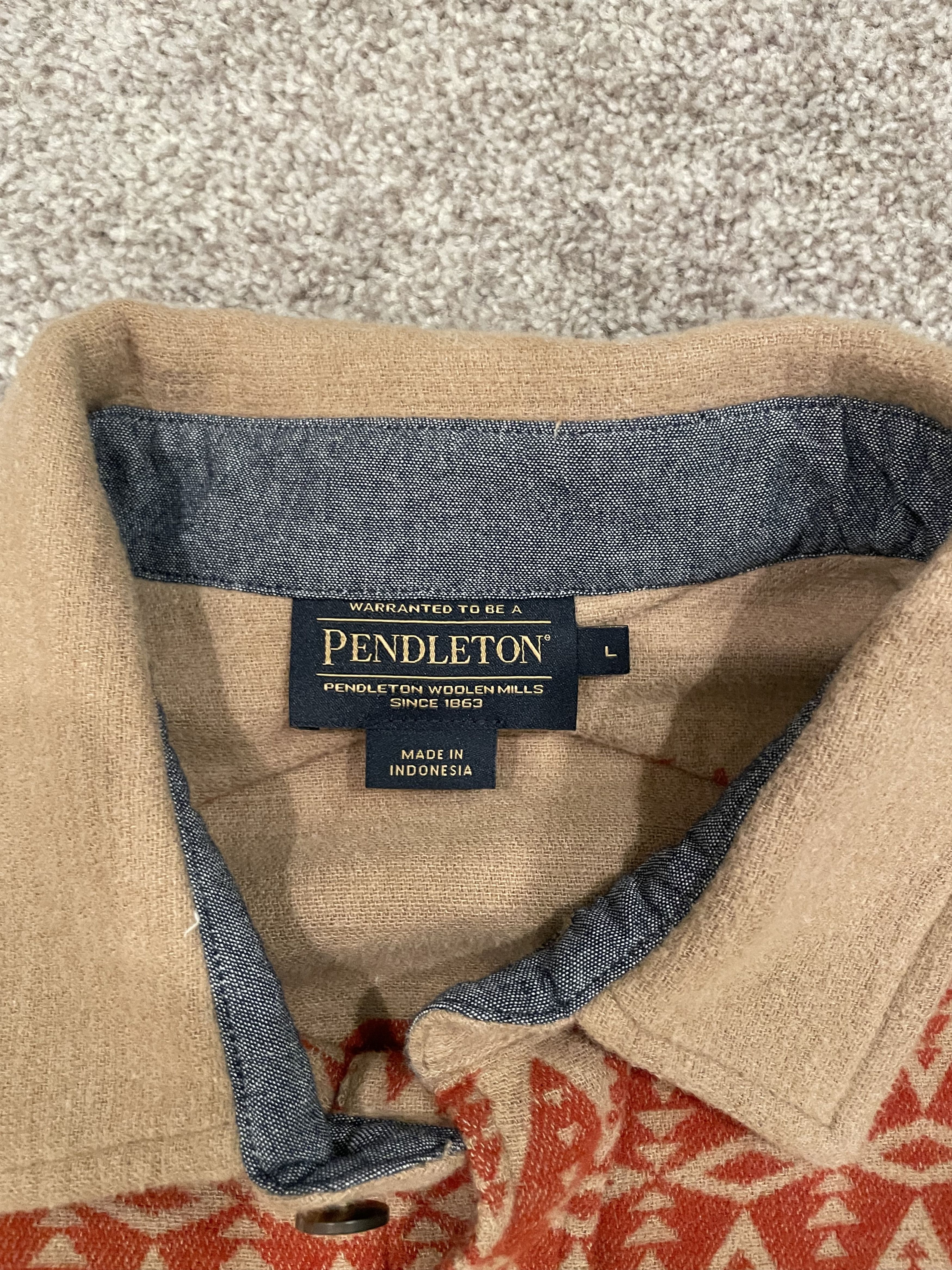 Pendleton Flannel Size US L / EU 52-54 / 3 - 3 Thumbnail