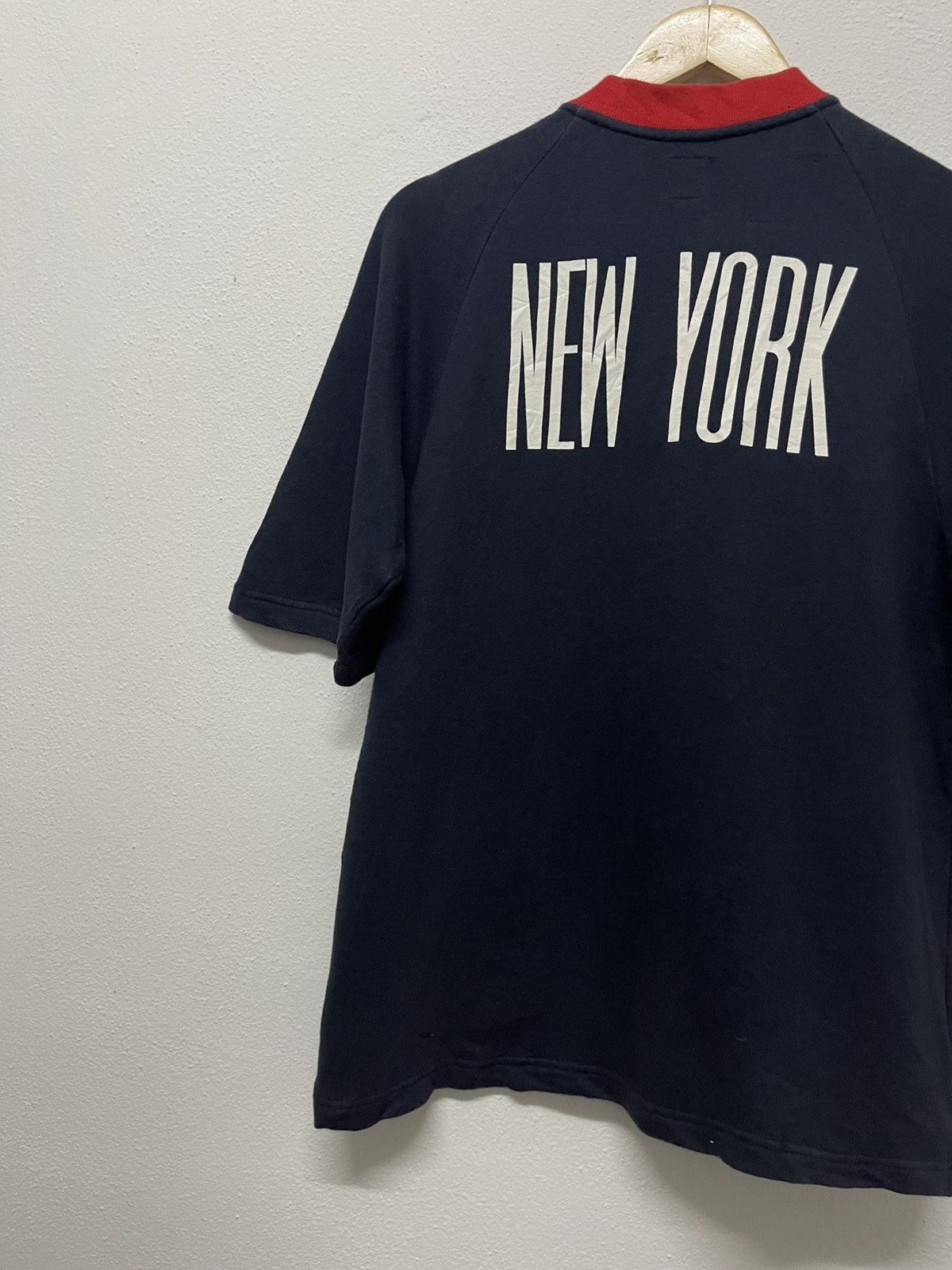 Adidas × Vintage 2000s ADIDAS BASEBALL COTTON JERSEY NEW YORK 30 ANNIVERSARY Size US XS / EU 42 / 0 - 15 Thumbnail