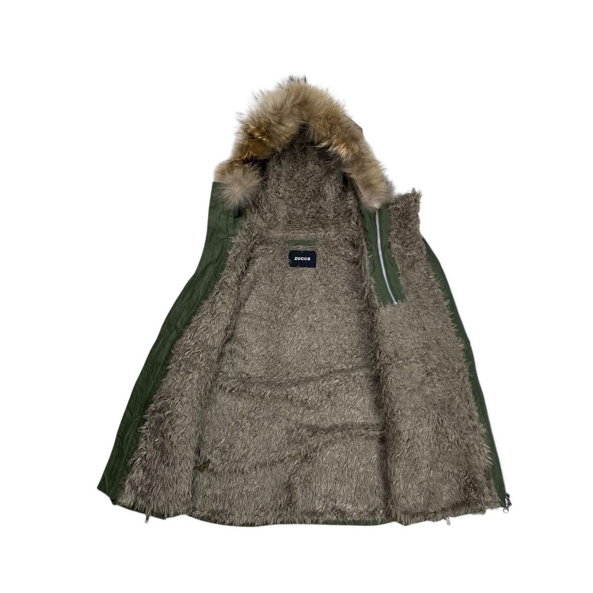 Issey Miyake Zucca Issey Miyake Fur Assymetric Two Way Zip Jacket Size US S / EU 44-46 / 1 - 7 Thumbnail