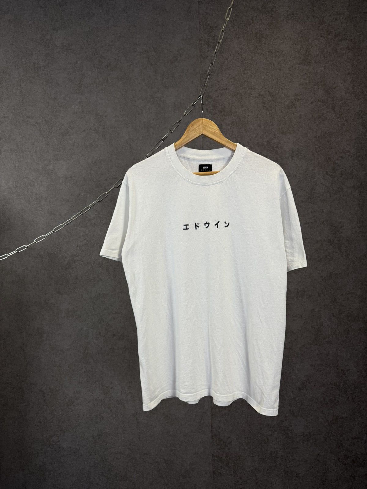Designer × Edwin × Japanese Brand Edwin Japanese designer center logo tee Size US M / EU 48-50 / 2 - 1 Thumbnail