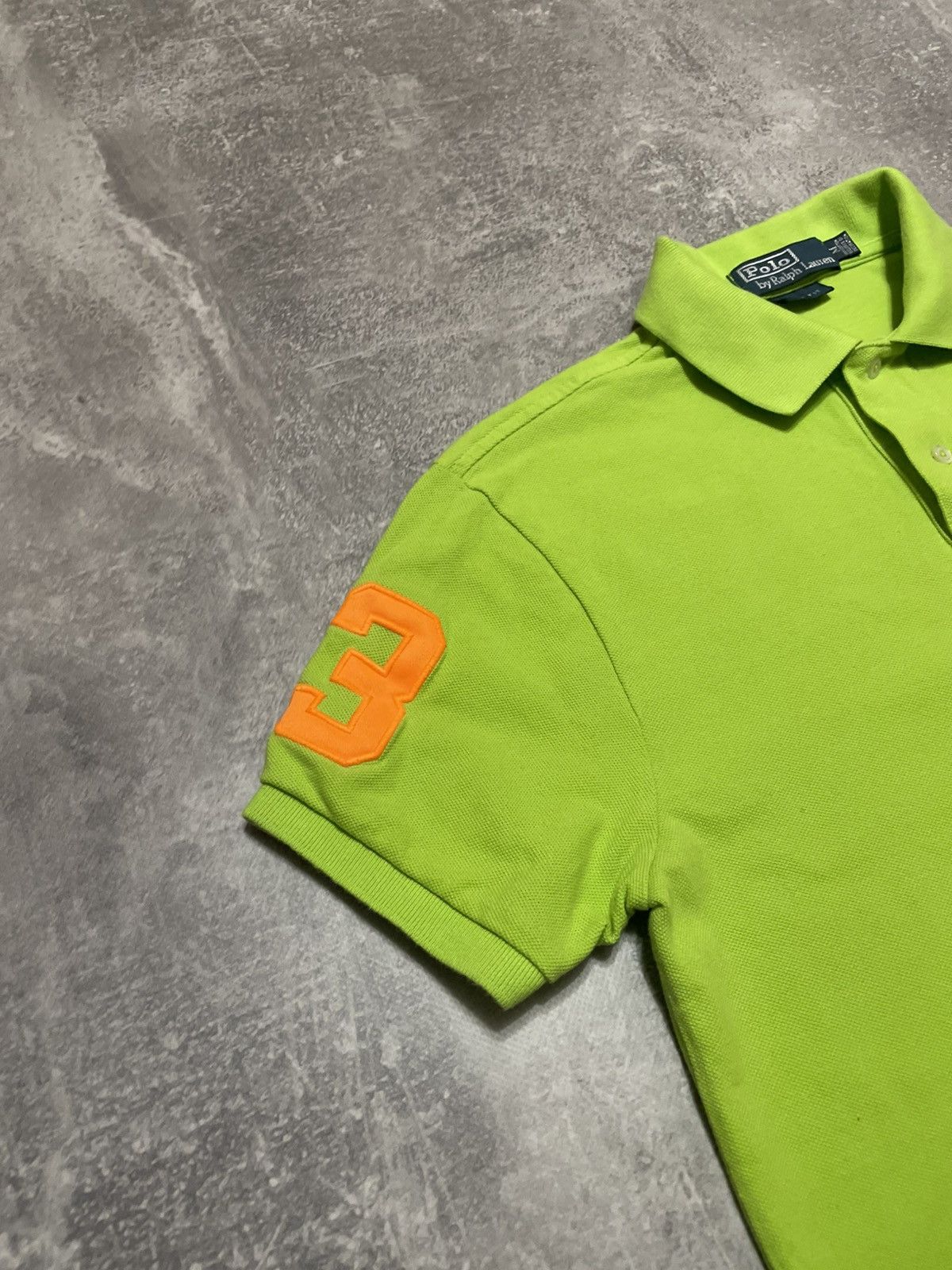 Polo Ralph Lauren Vintage Polo Ralph Lauren Neon Green Big Ponny Logo Size US M / EU 48-50 / 2 - 4 Thumbnail