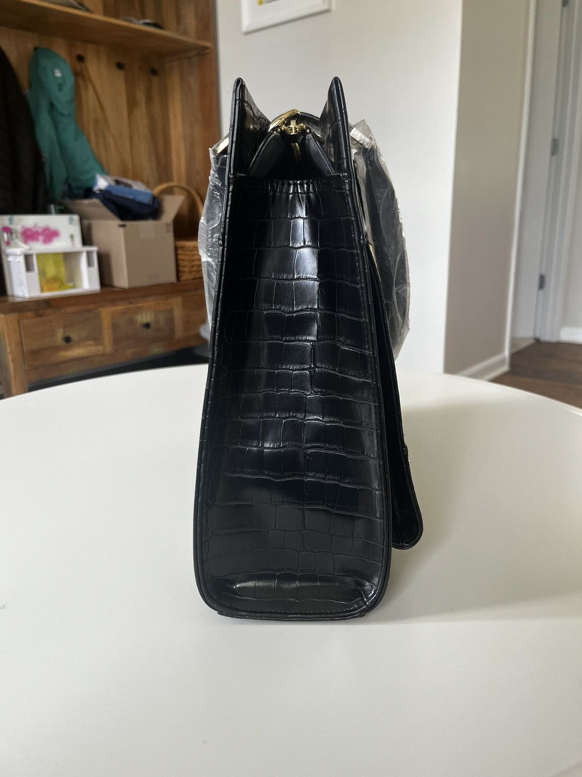 Other Glass Handbag “BOSS LADY SATCHEL” in Black. Size ONE SIZE - 5 Thumbnail