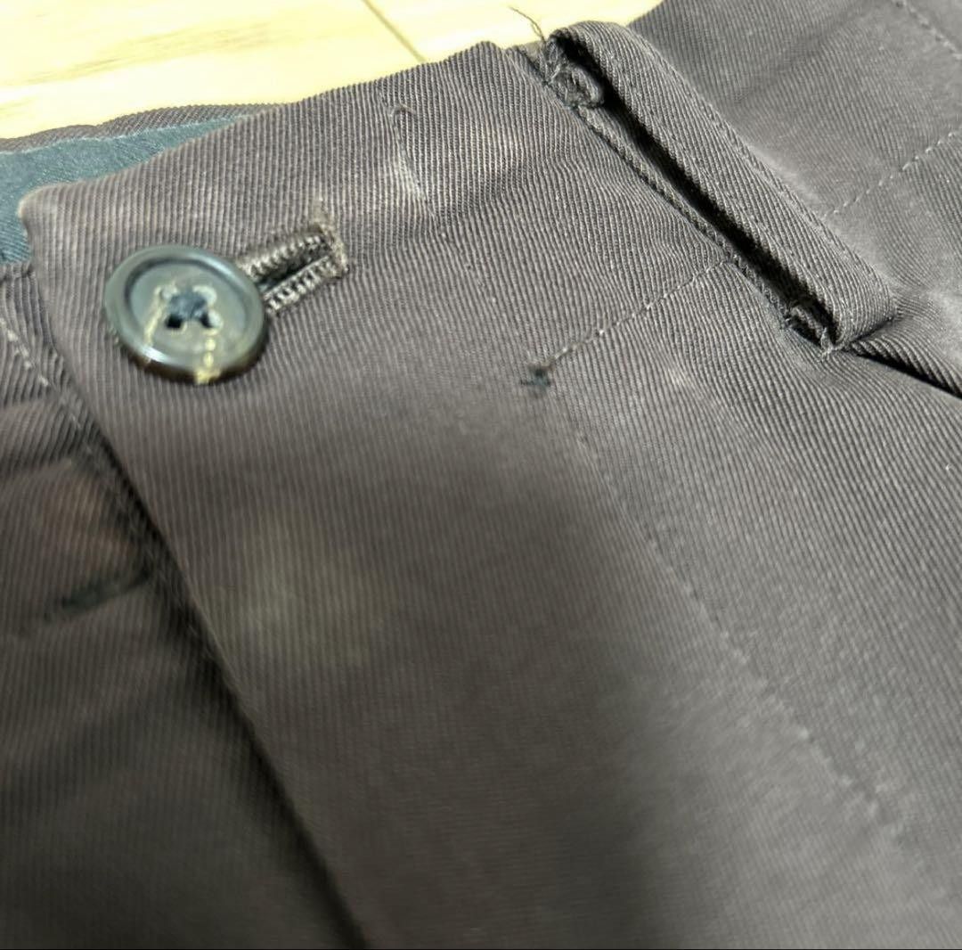 Yohji Yamamoto Yohji Yamamoto wool gabber double wide slacks Size US M / EU 48-50 / 2 - 9 Thumbnail