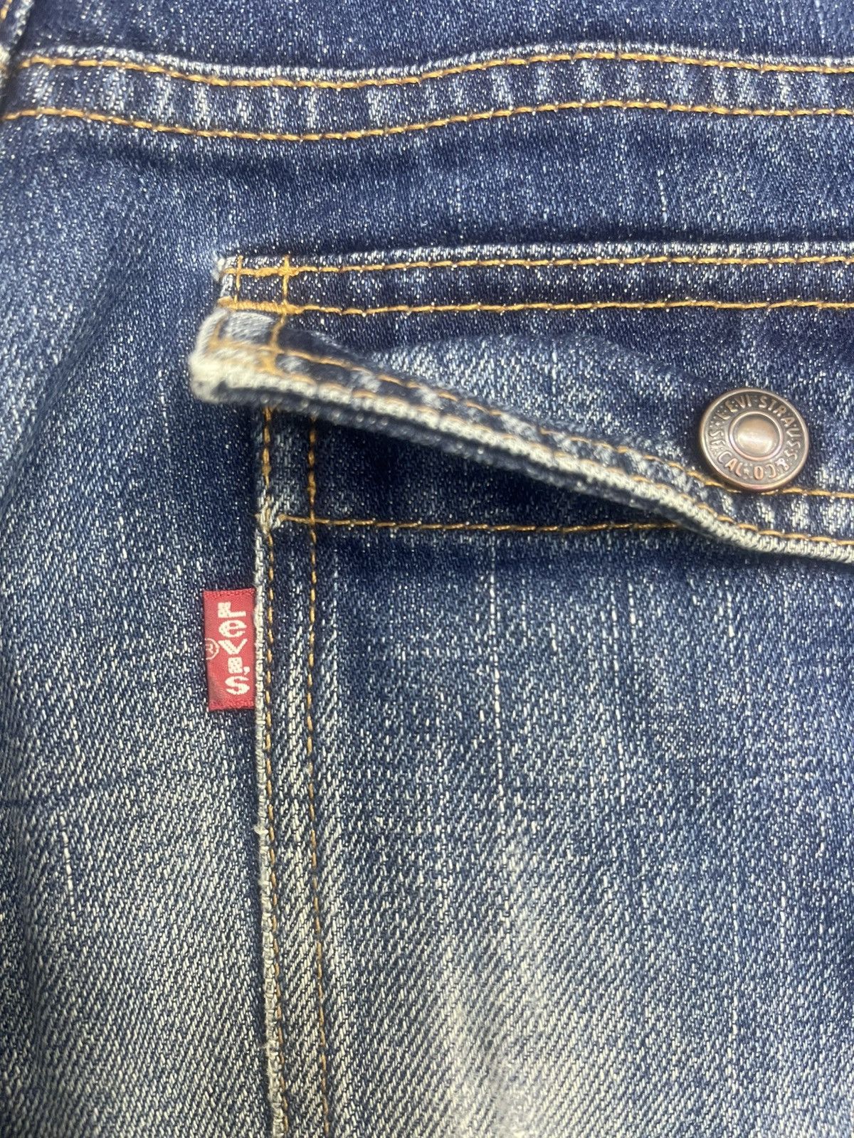 Levi's Vintage Levi's Red Tab "Tight" Denim Cargo Pants Size US 30 / EU 46 - 18 Thumbnail