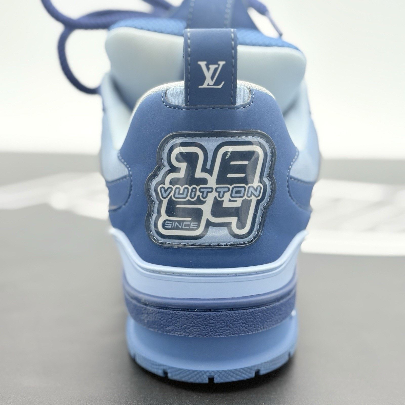 Louis Vuitton (8-8.5 US) Louis Vuitton Skate ' Blue ' | SUPER CLEAN! Size US 8 / EU 41 - 3 Thumbnail