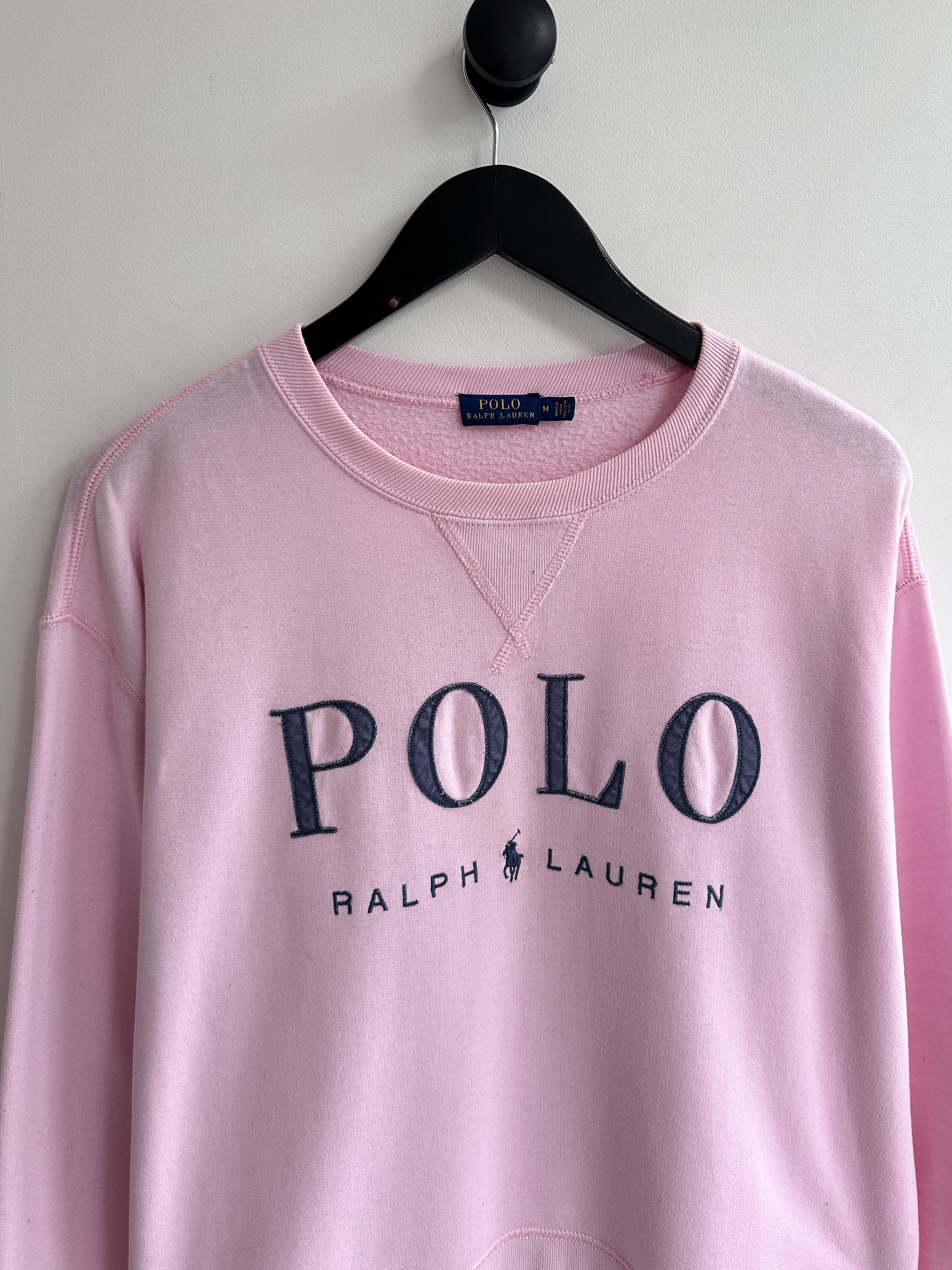 Polo Ralph Lauren Polo Ralph Lauren Pink Sweatshirt Pullover Size XL / US 12-14 / IT 48-50 - 4 Thumbnail