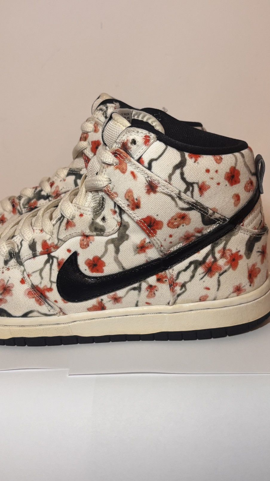 Nike SB Nike SB Dunk High Pro Cherry Blossom 305050-106 40.5EU 7.5US Size US 7.5 / EU 40-41 - 4 Thumbnail